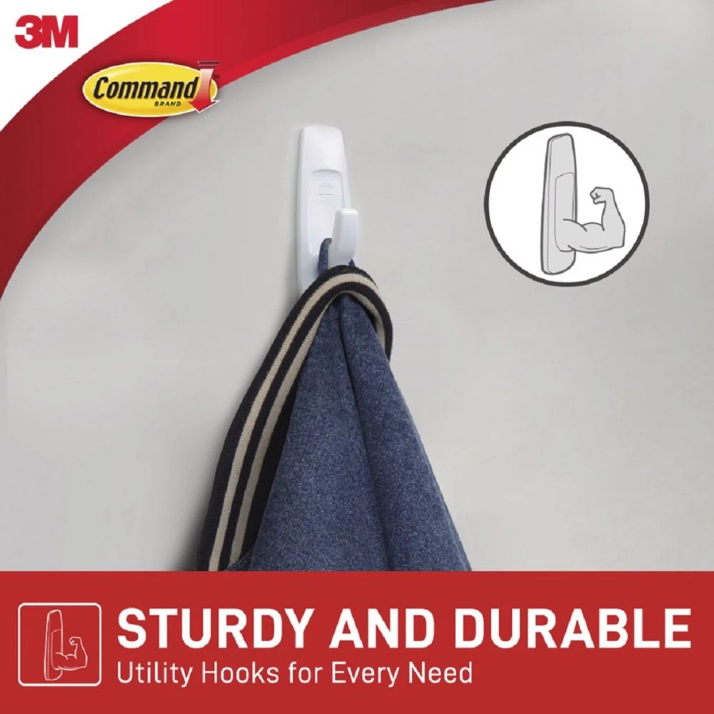 4 3M Command Large Hook, 4 of 8