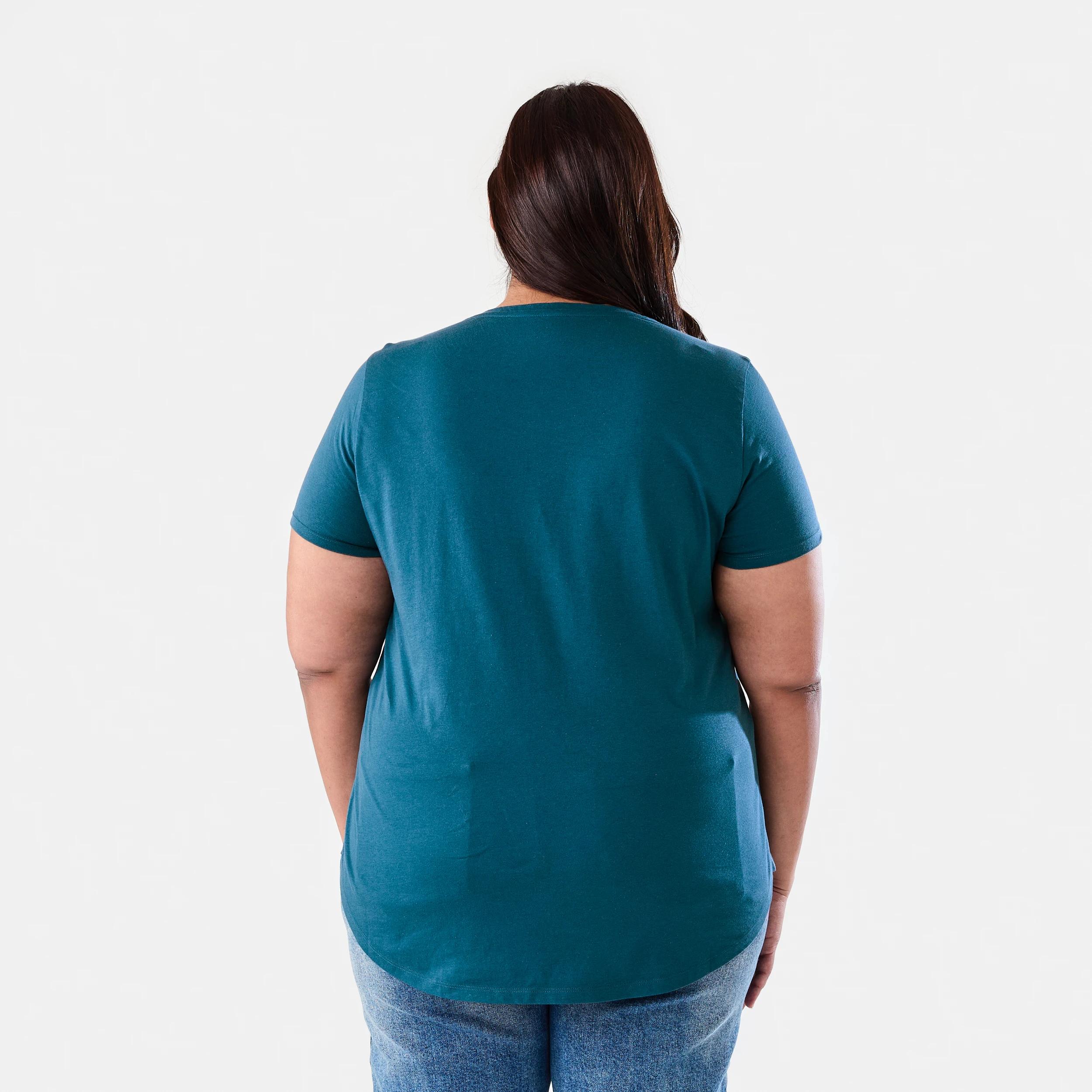 3 Curve Short Sleeve Basic Print T-shirt Le Paradis, 3 of 6