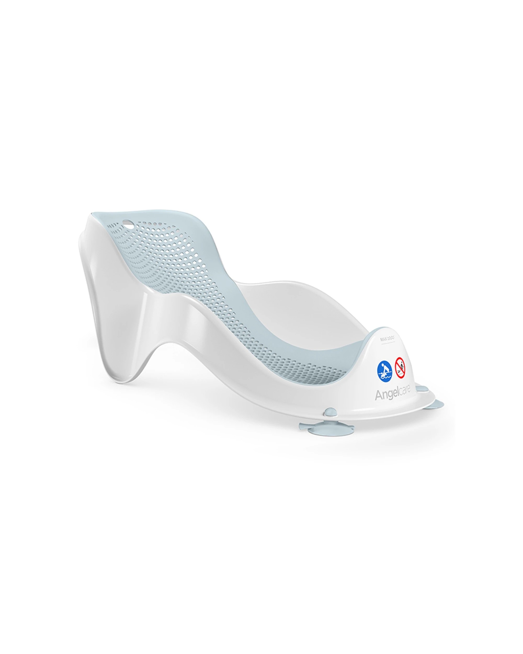 1 Angelcare Baby Bath Support Seat Ergonomic Safety Fit 0-6 Months 9kg Max. - Blue, 1 of 7
