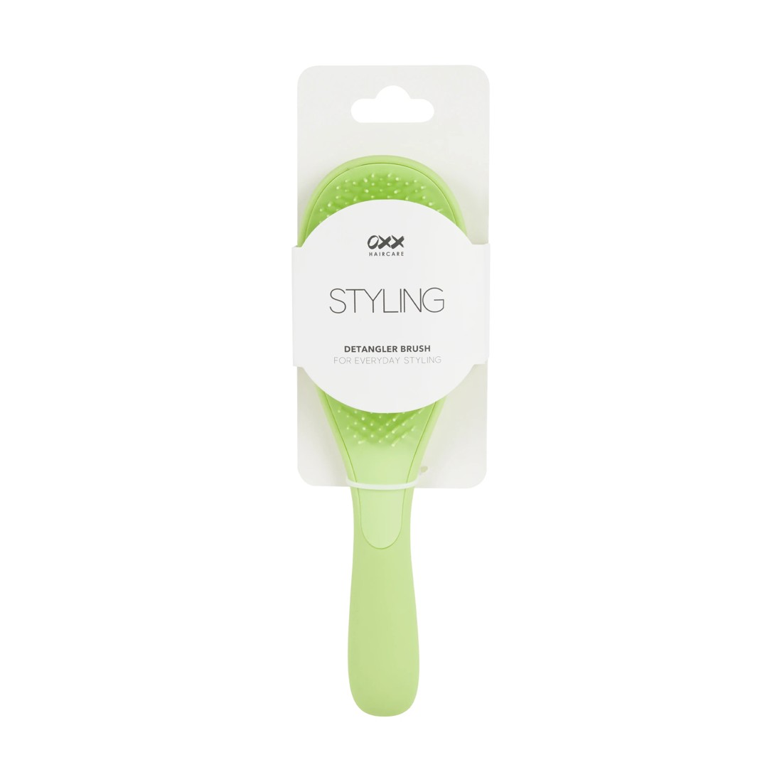 4 OXX Haircare Styling Detangler Brush - Lime, 4 of 4