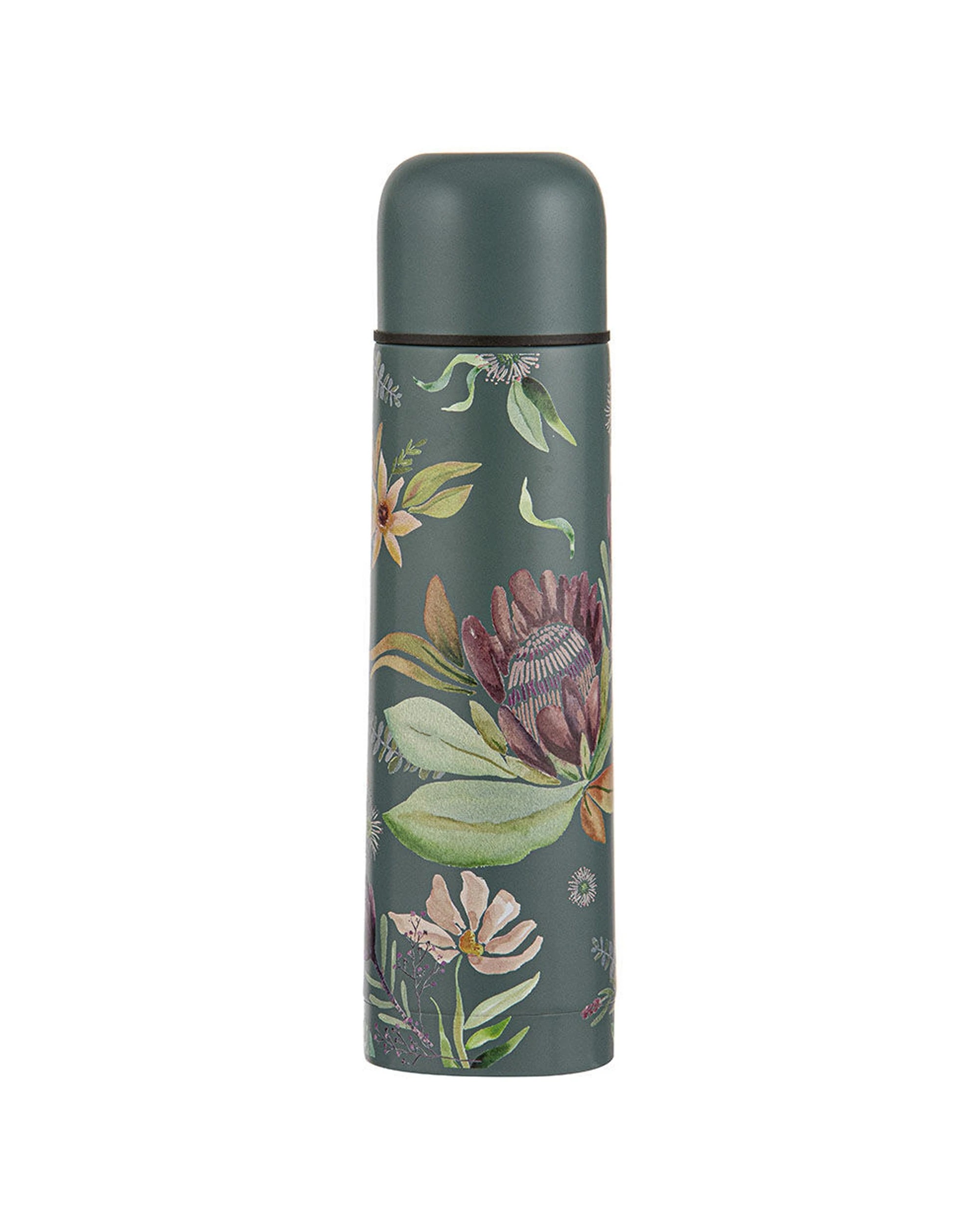 1 Ladelle Leura Stainless Steel Water Drink Bottle & Flask 500ml - Green, 1 of 1