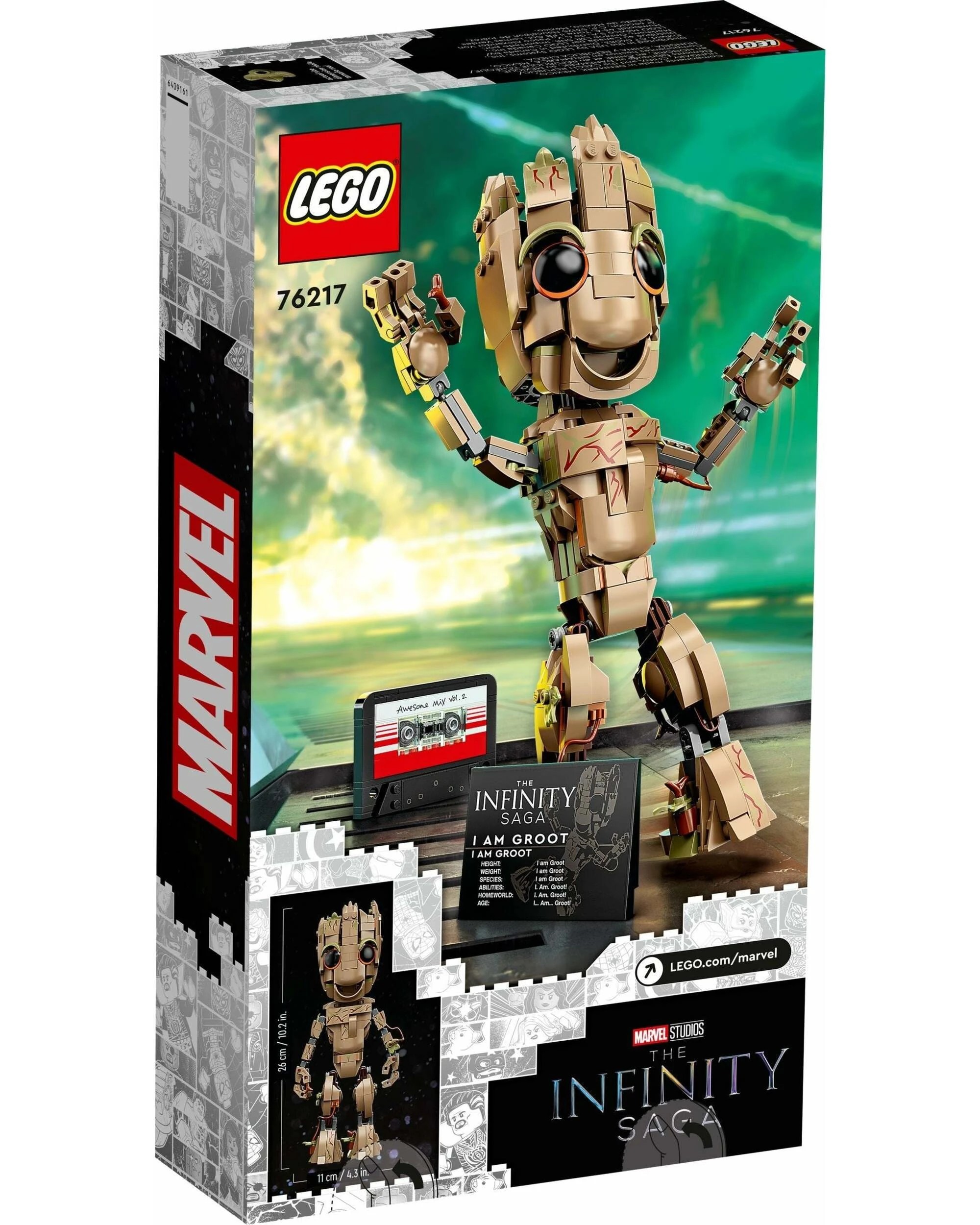 4 LEGO 76217 I am Groot: Posable Baby Groot Kit, 4 of 5