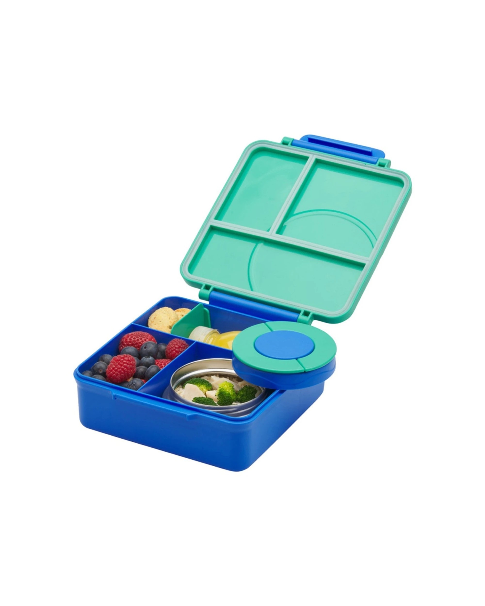 2 Avanti YumYum Bento Lunch Box With Insulated Food Jar 3 Compartments - Green, 2 of 5