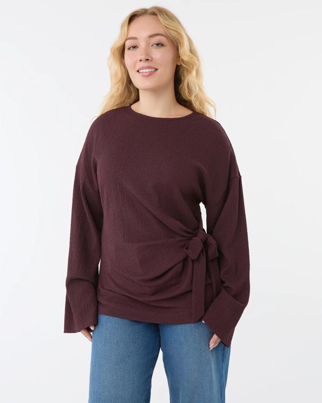 Long Sleeve Tie Side