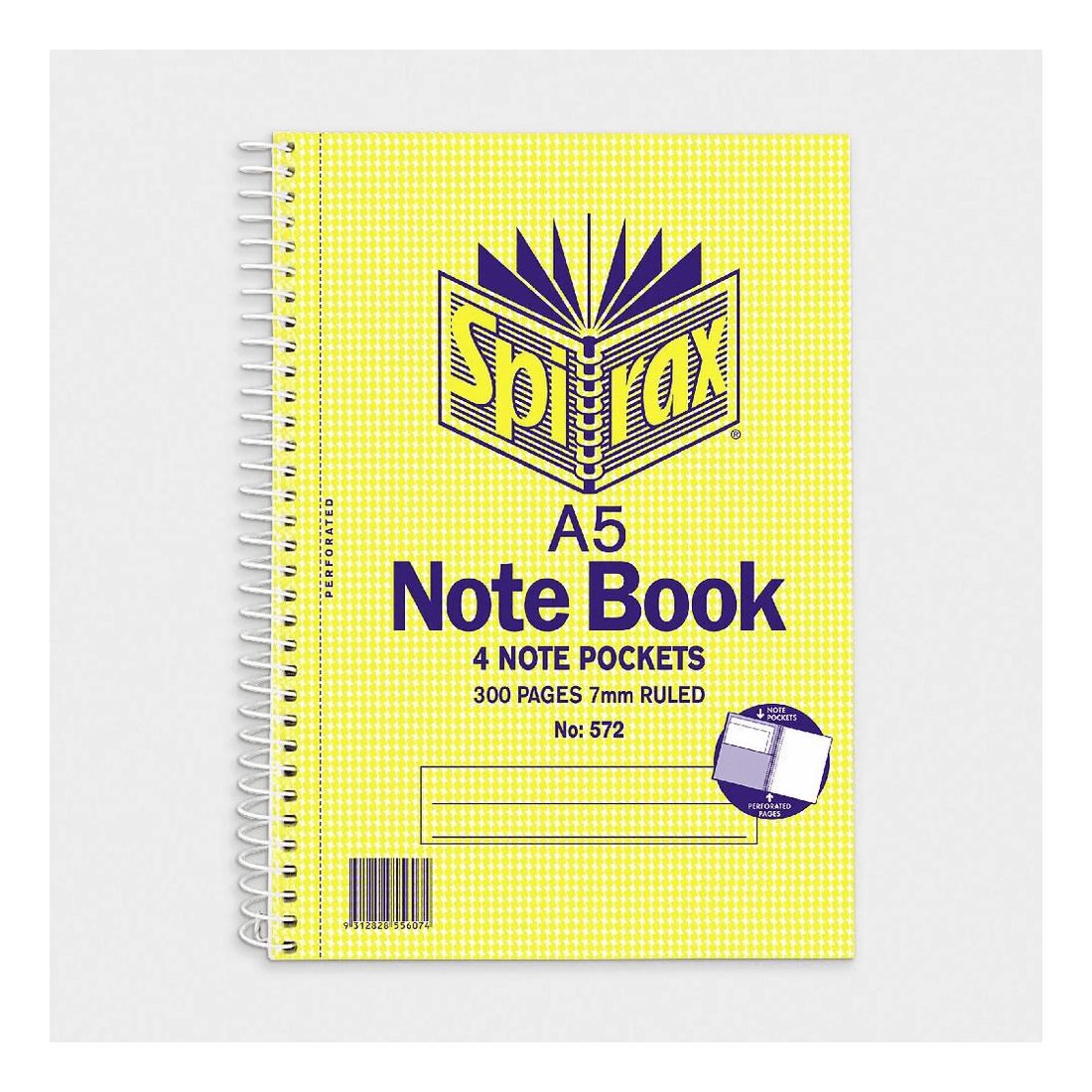 3 Spirax No. 572 A5 3 Subject Notebook 210 x 148mm 300 Page, 3 of 3
