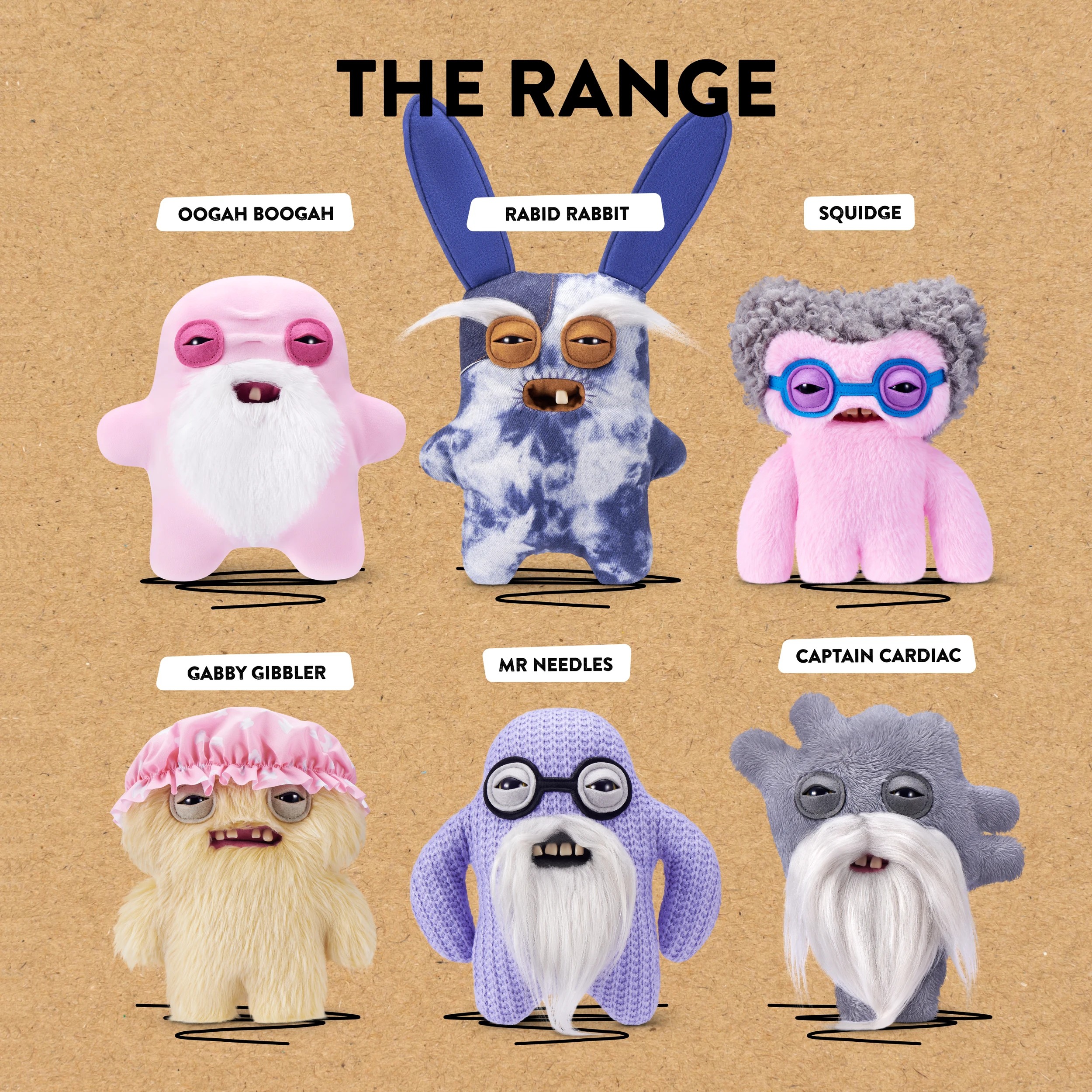 3 Zuru Fuggler Old Fogies Toy - Assorted, 3 of 5