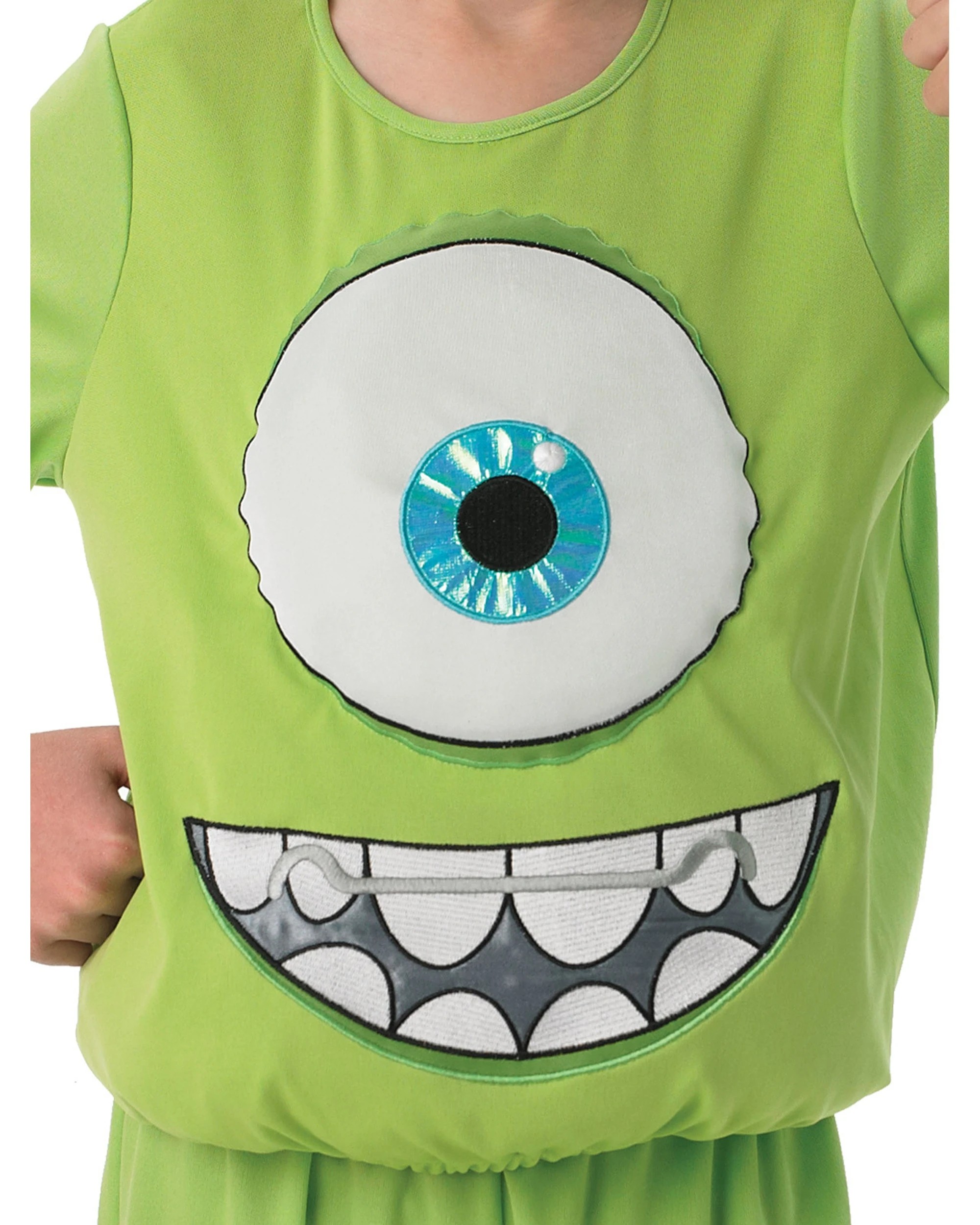 2 Disney Pixar Mike Wazowski Deluxe Dress Up Costume Size S - Green, 2 of 3