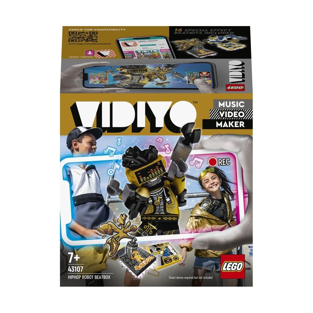 1 LEGO VIDIYO HipHop Robot BeatBox 43107, 1 of 10