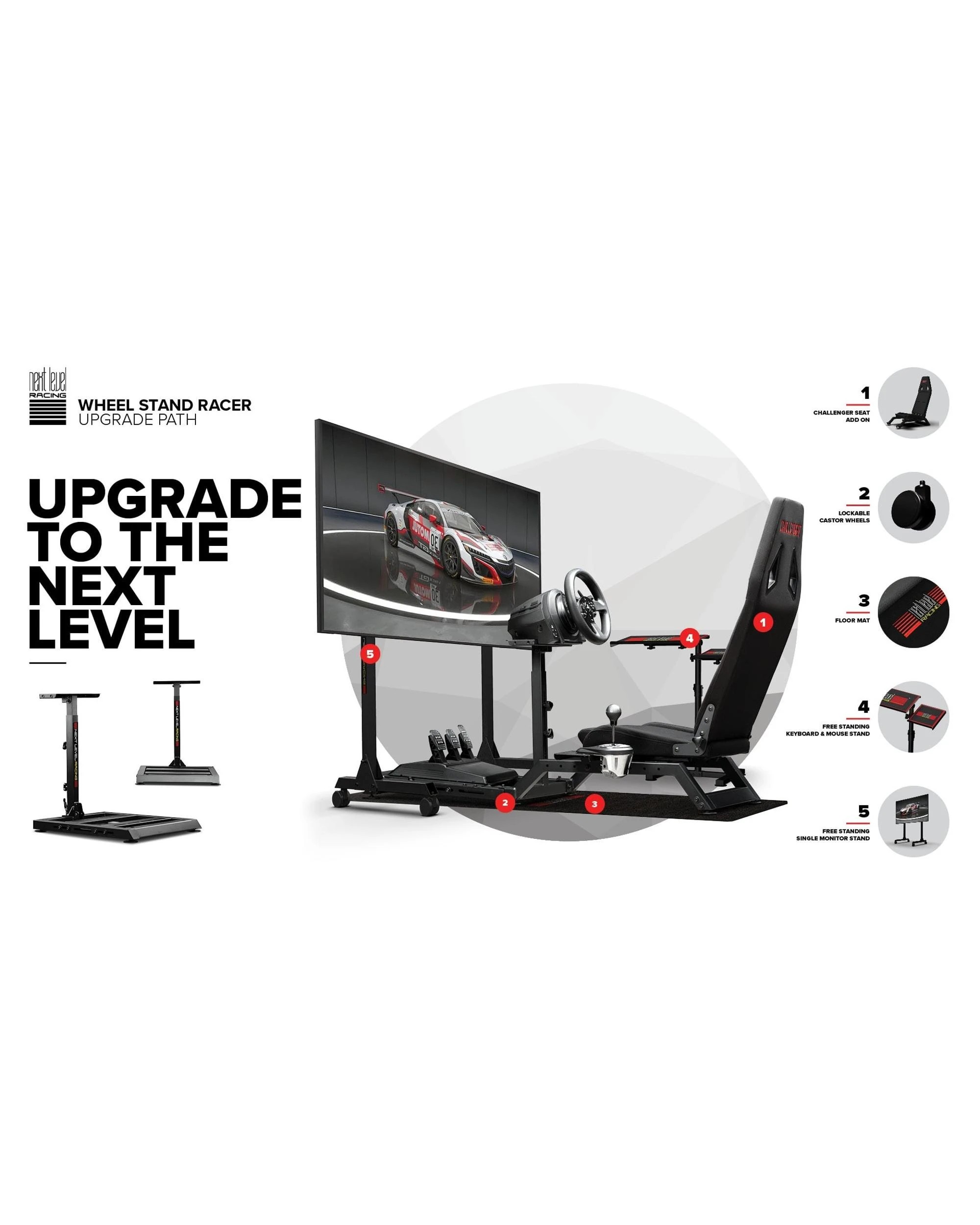 8 Next Level Racing Wheel Stand Racer, 8 of 10
