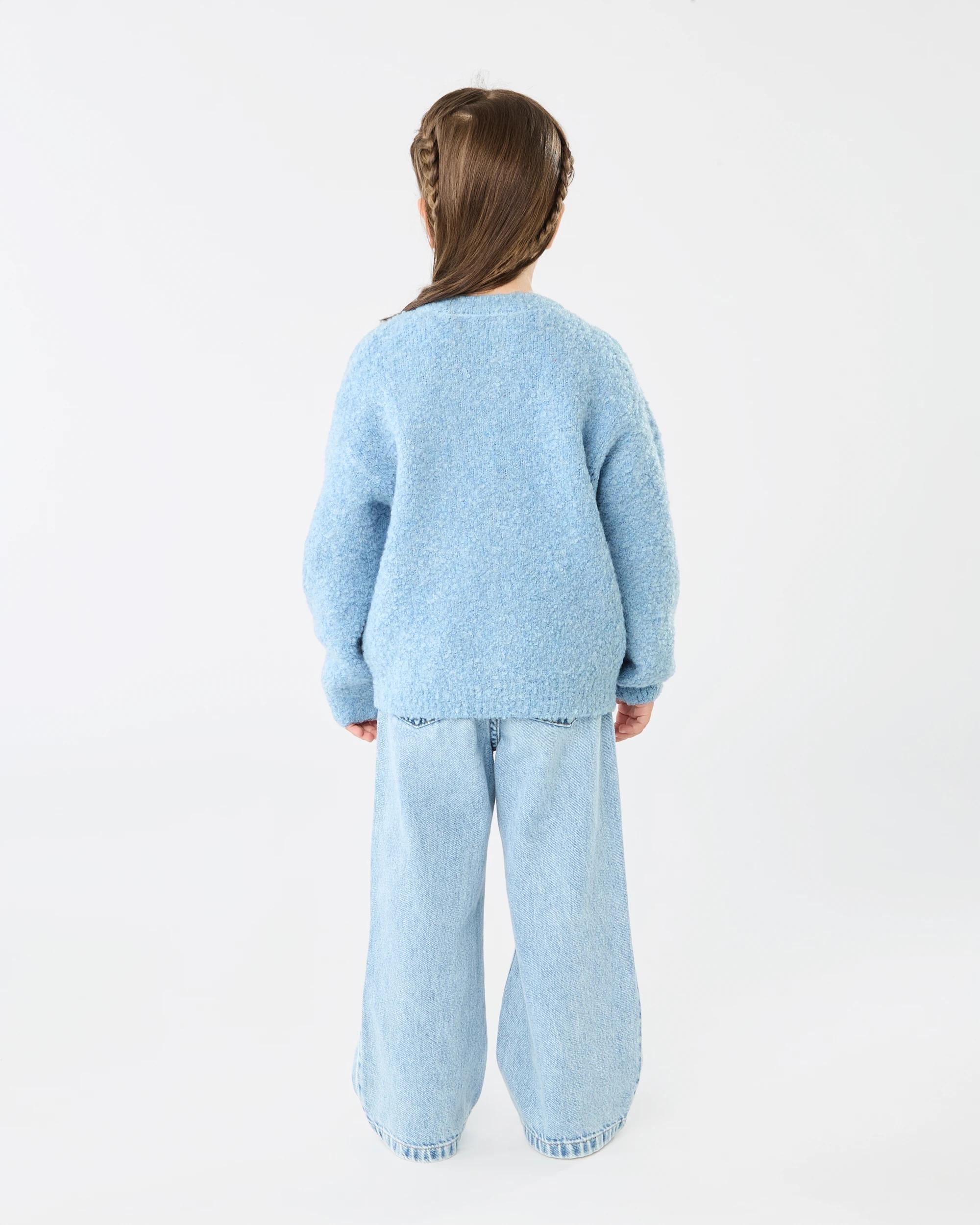 8 Boucle Cardigan Blu Fog, 8 of 8