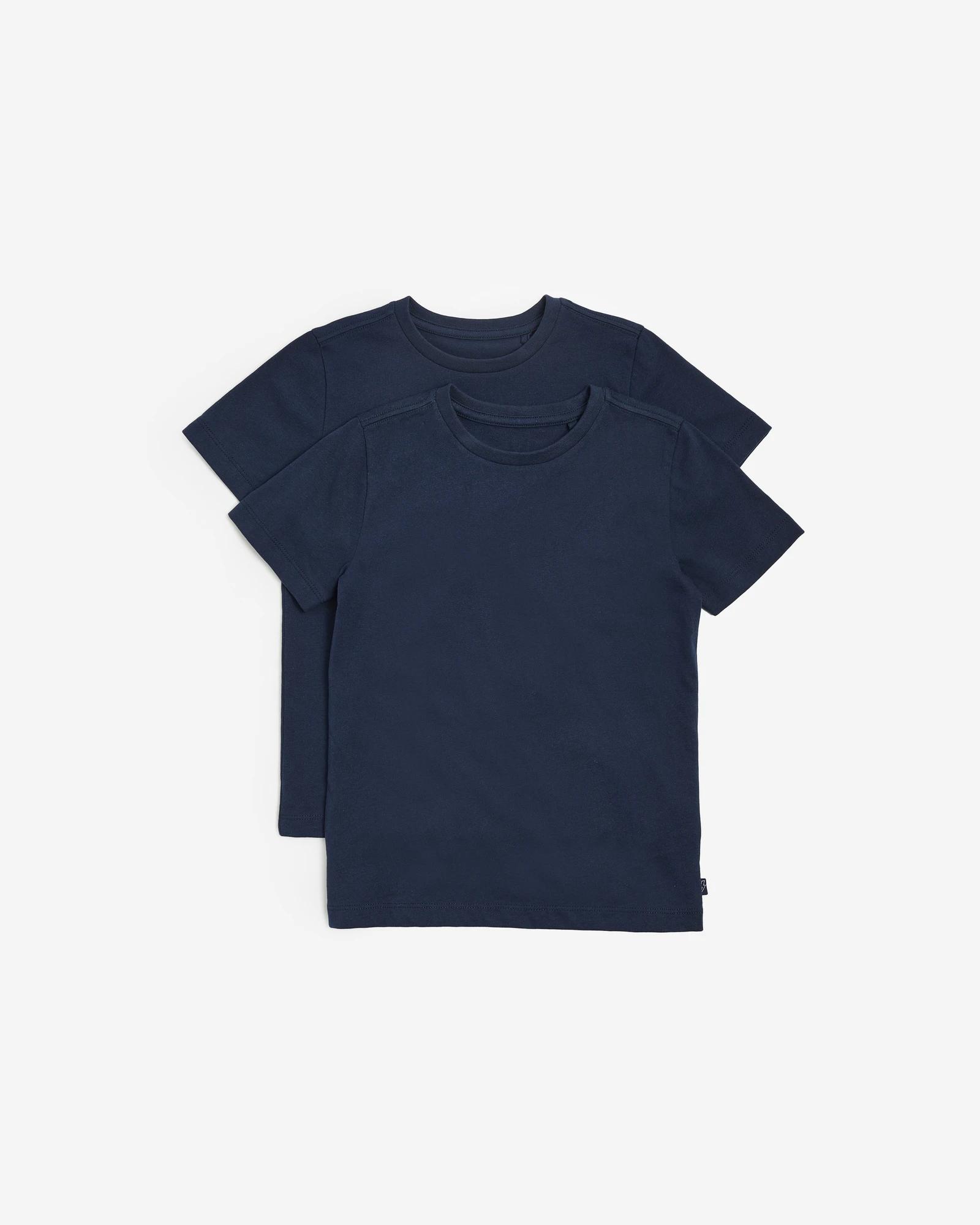 1 Target Australian Cotton Boys 2 Pack T-shirts NAVY BLUE, 1 of 6