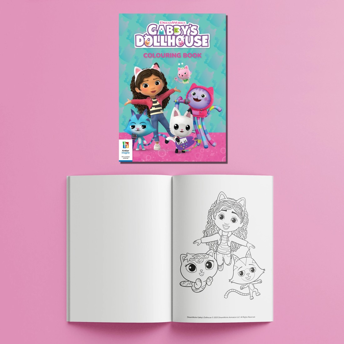 4 Kaleidoscope Gabby's Dollhouse Colouring Carry Case - Book, 4 of 7