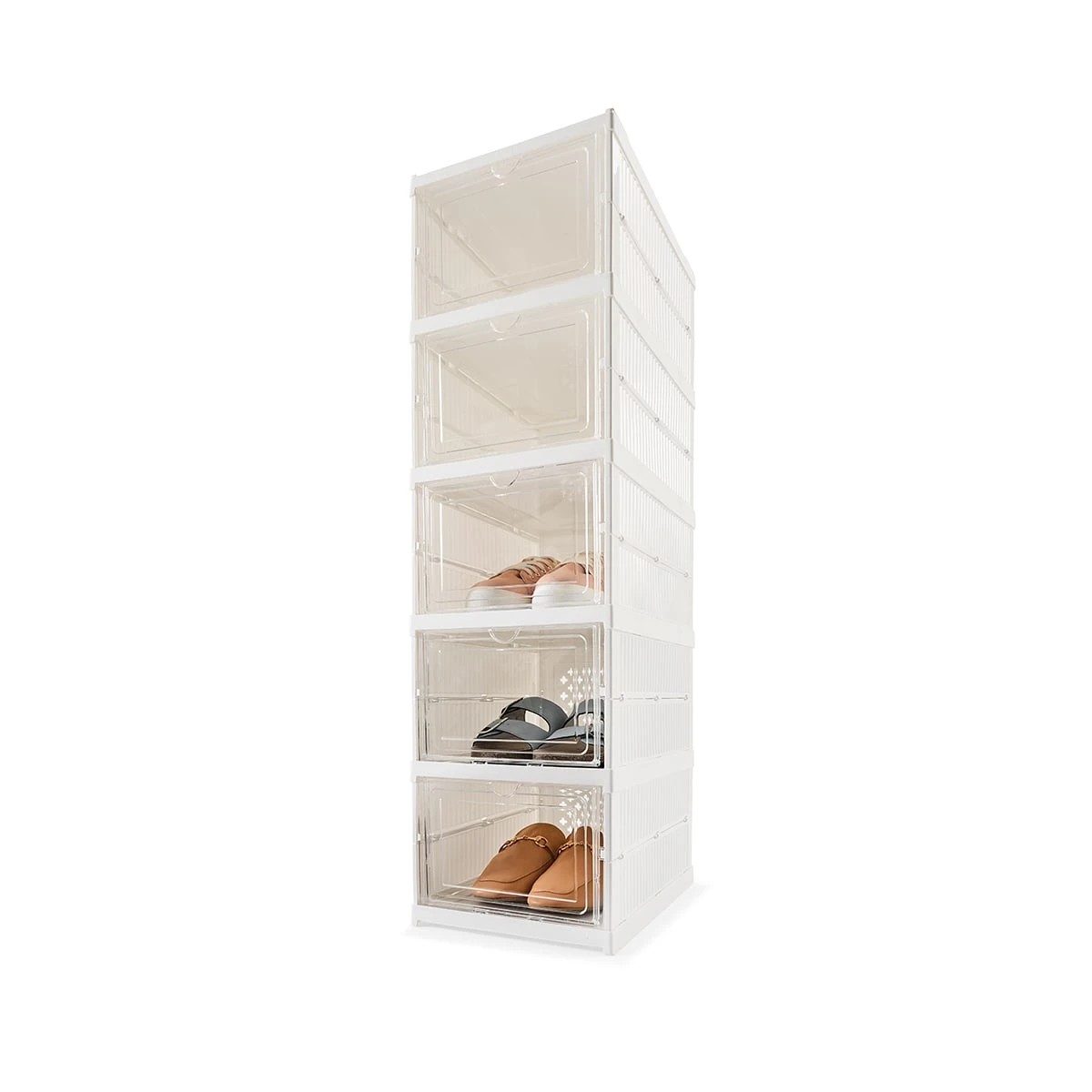 2 5 Tier Collapsible Shoe Box, 2 of 9