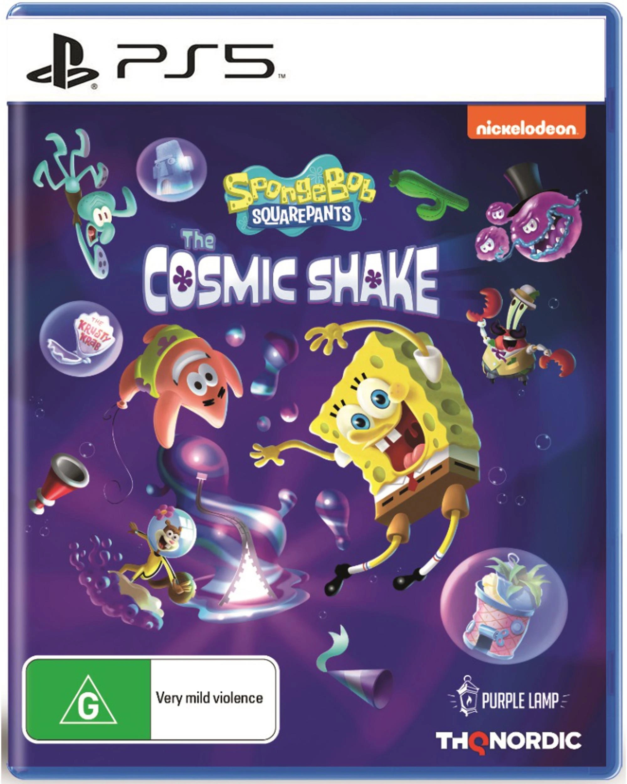 1 THQ Nordic SpongeBob SquarePants Cosmic Shake - PS5, 1 of 6