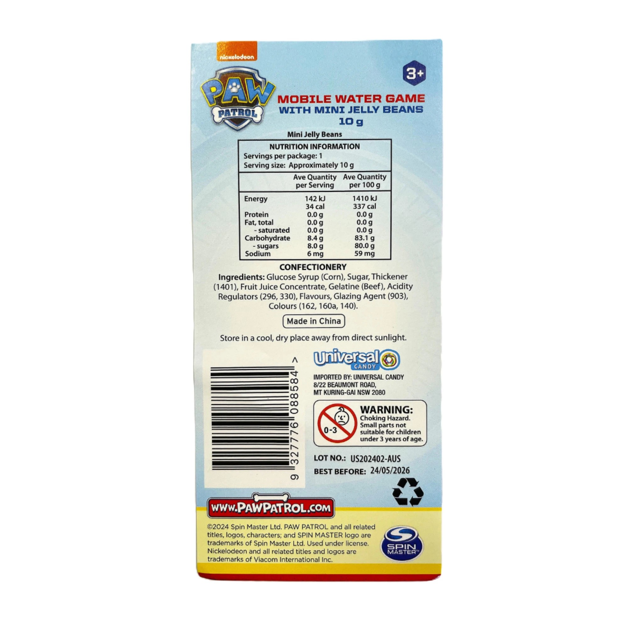 6 PAW Patrol Water Game 10g, 6 of 6