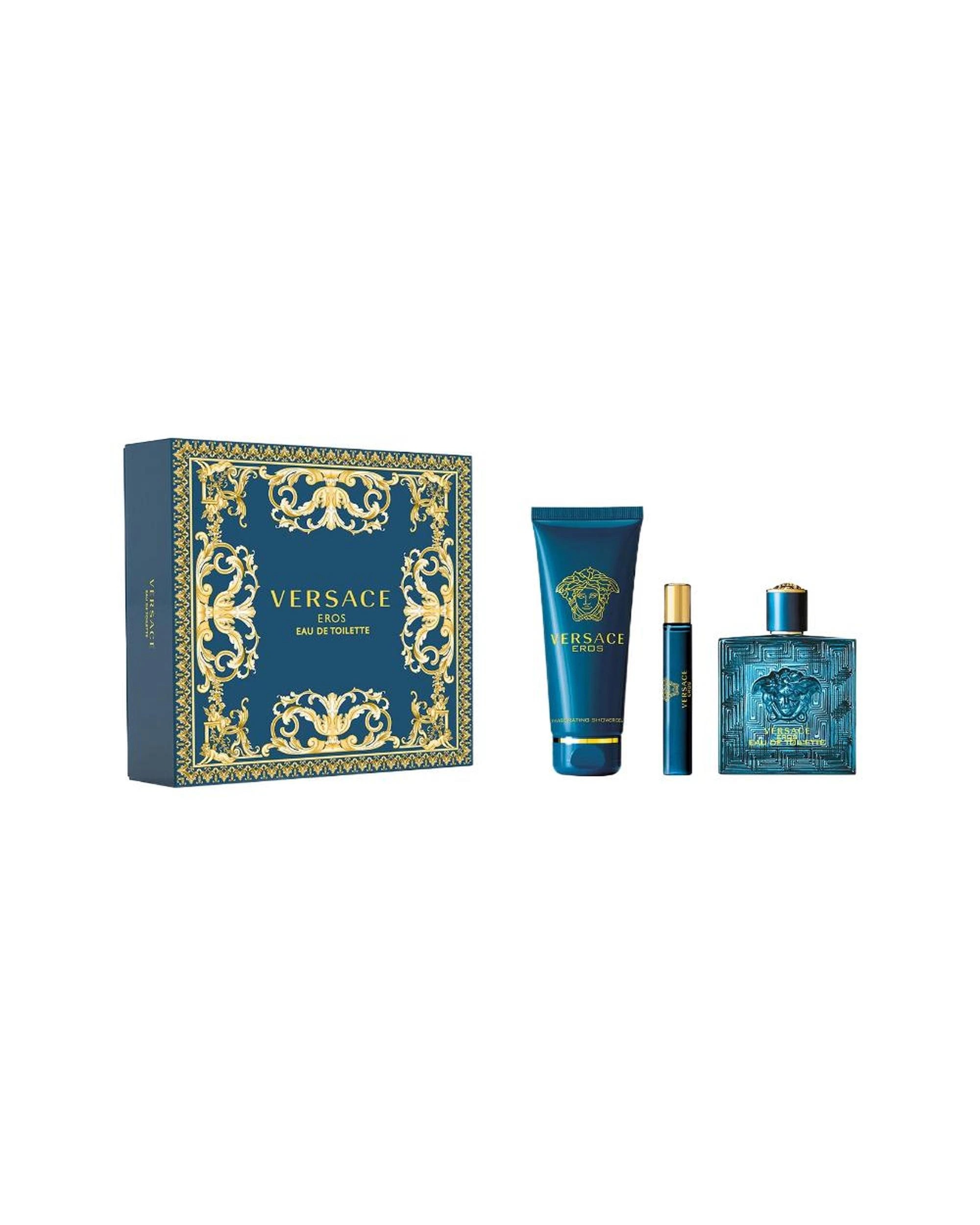 1 Versace Eros 3 Piece 100ml Eau de Toilette, 1 of 1