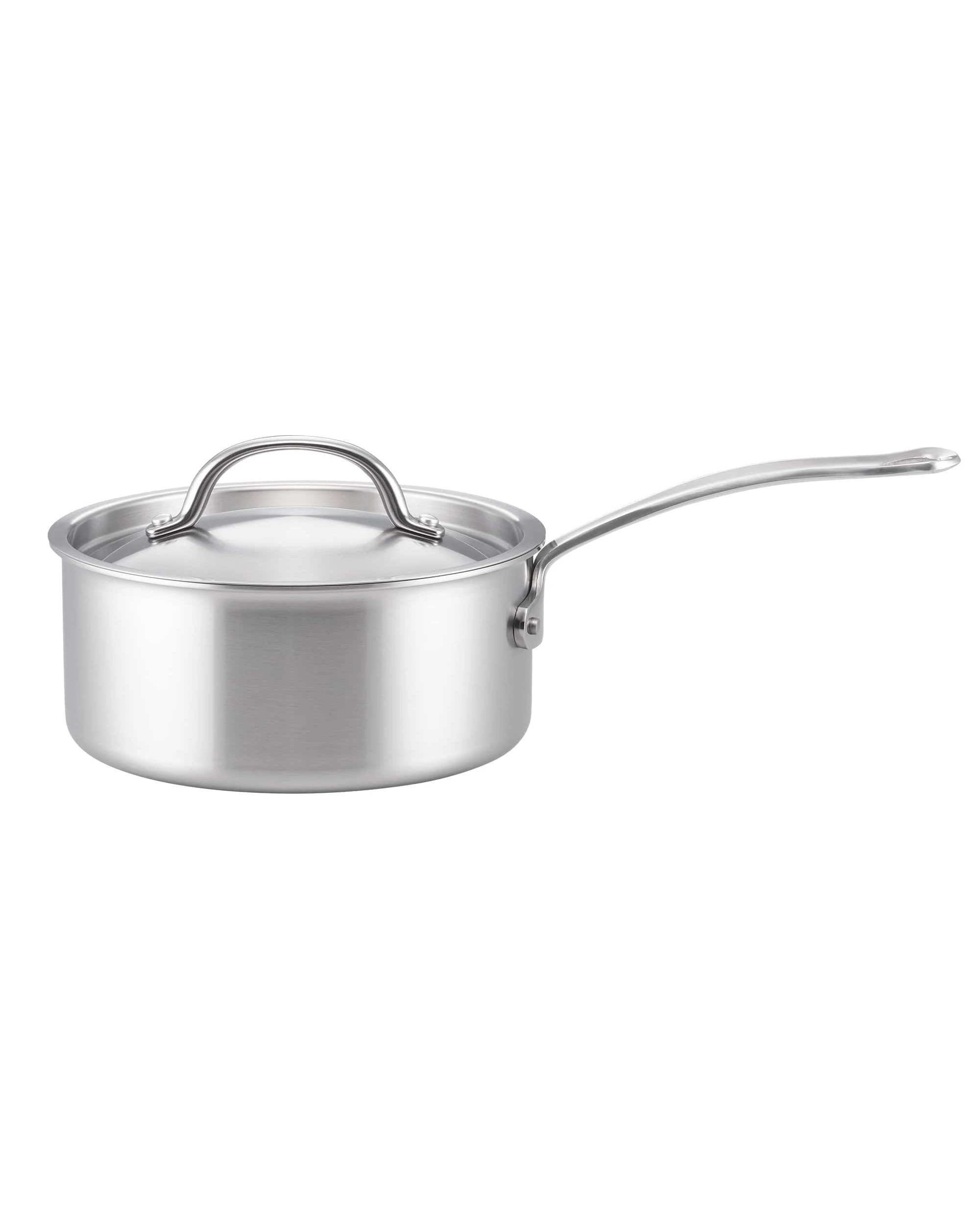 1 Essteele Per Amore Clad Stainless Steel Induction Covered Saucepan 20cm/2.8L - Silver, 1 of 2
