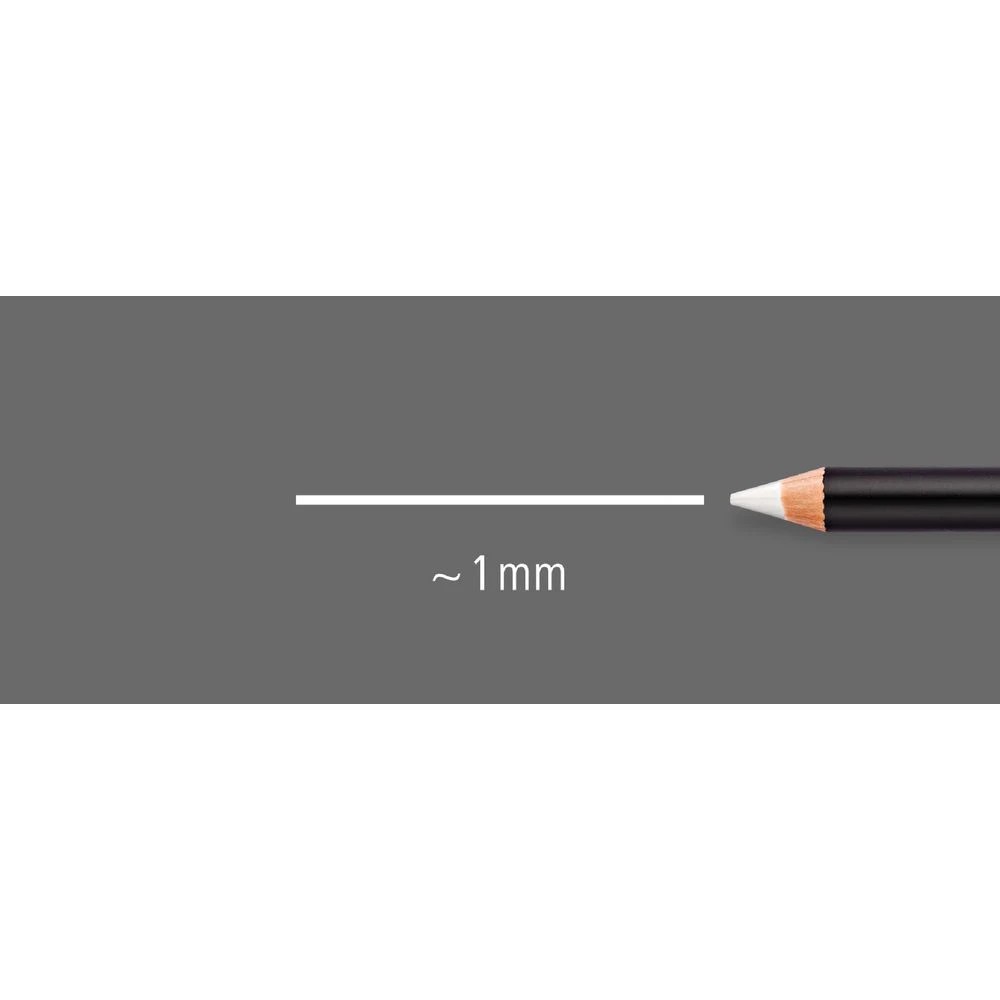 2 Staedtler Lumocolor Glasochrom Permanent Pencil Black, 2 of 3