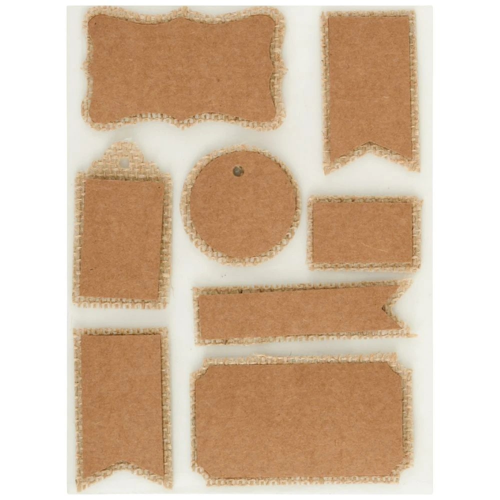 2 Born Kraft Tag Stickers 8 Pack, 2 of 2