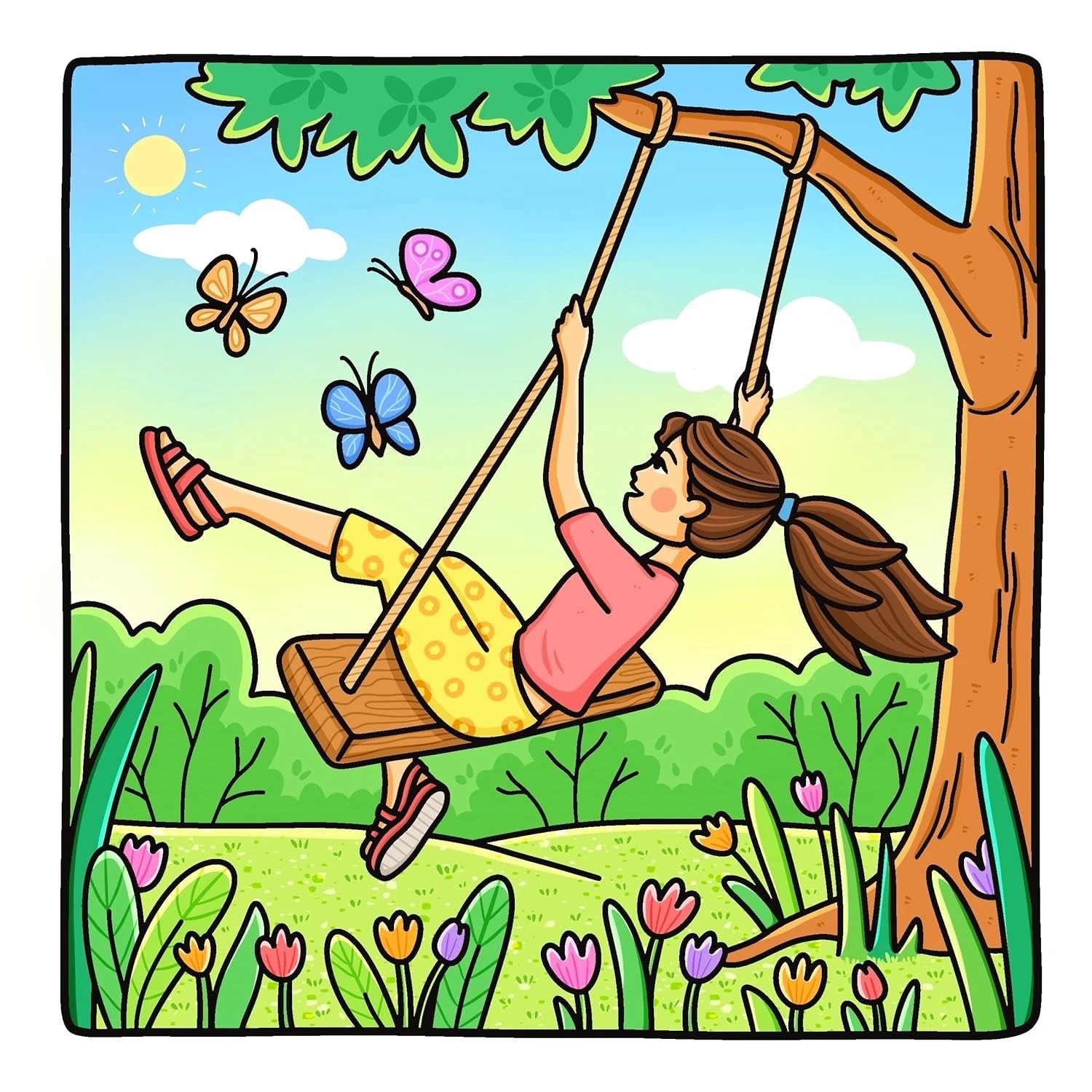 3 Living My Best Life: Cute & Girly Colouring Book by Amelia Green - Book, 3 of 4