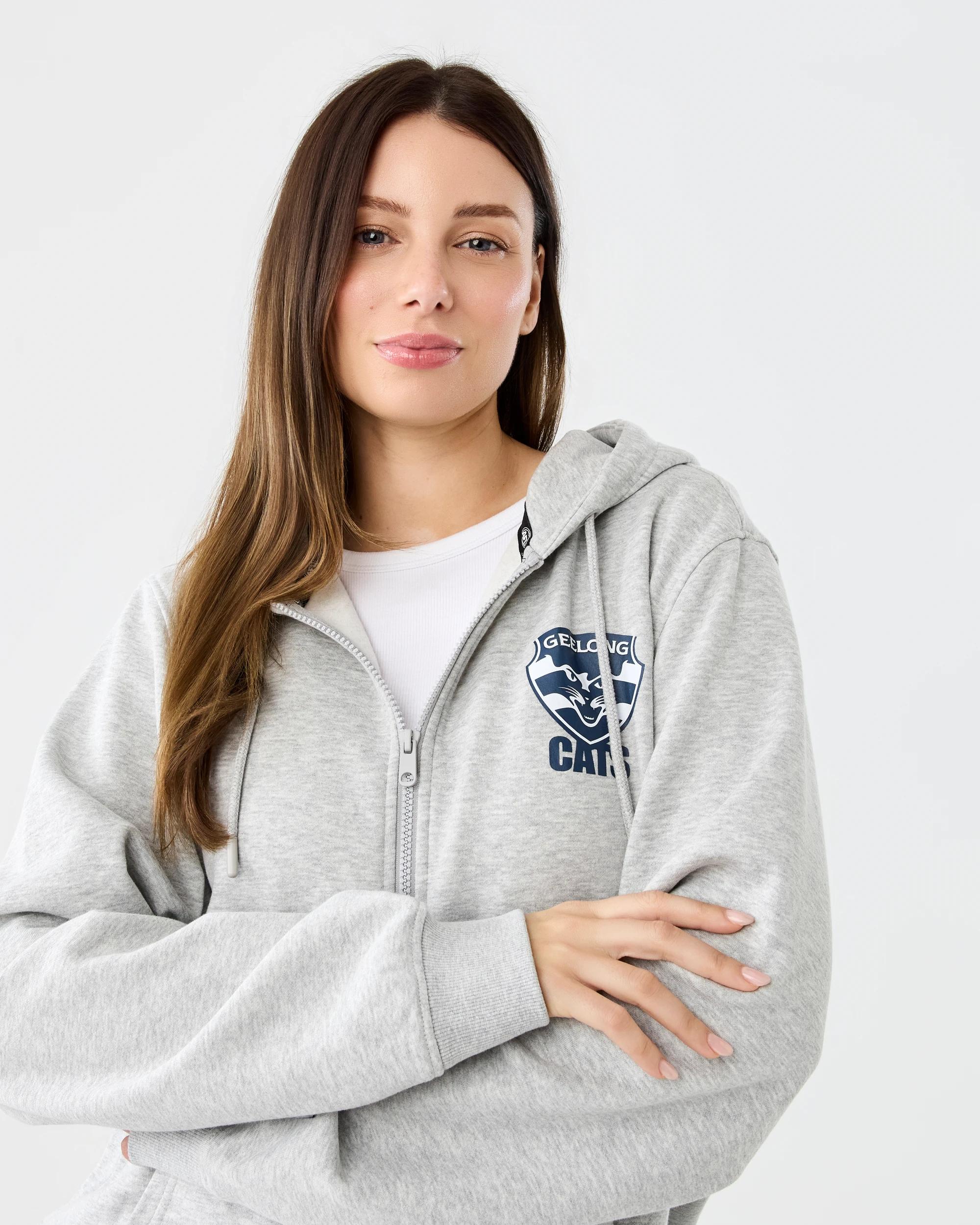 4 Official AFL Adult Zip Through Hoodie Geelong, 4 of 7