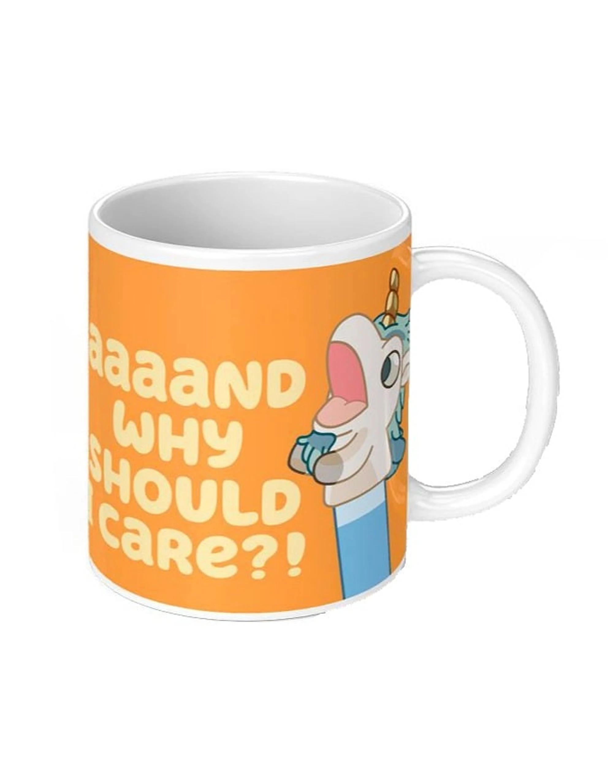 1 Bluey Unicorse Why Should I Care Mug, 1 of 1