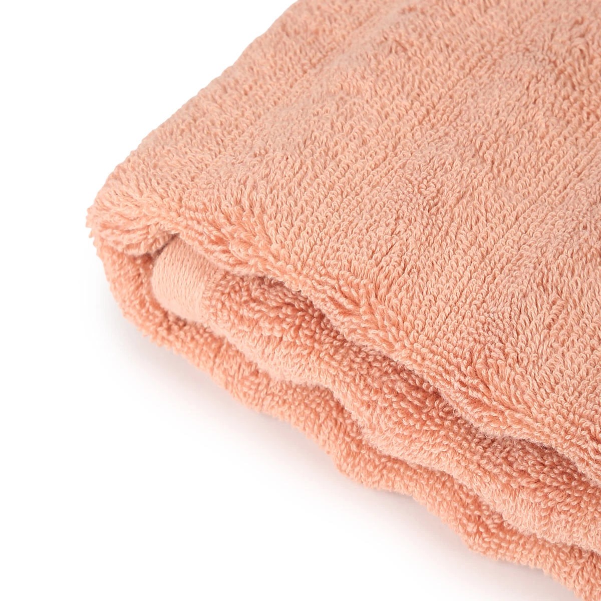 4 Thick Ribbed Australian Cotton Hand Towel - Sunset, 4 of 5