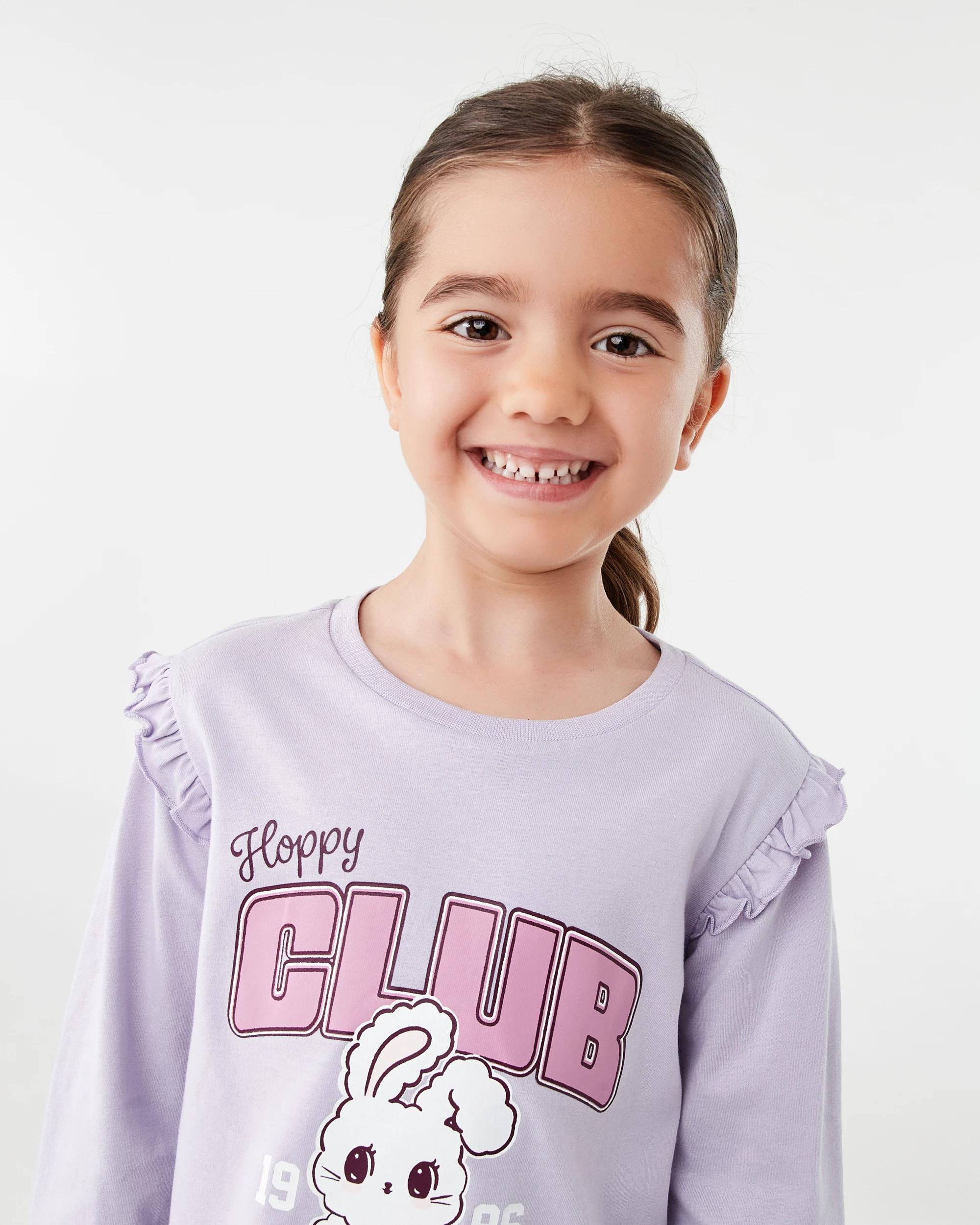 3 Jersey Pyjama Set Prp Buny, 3 of 9