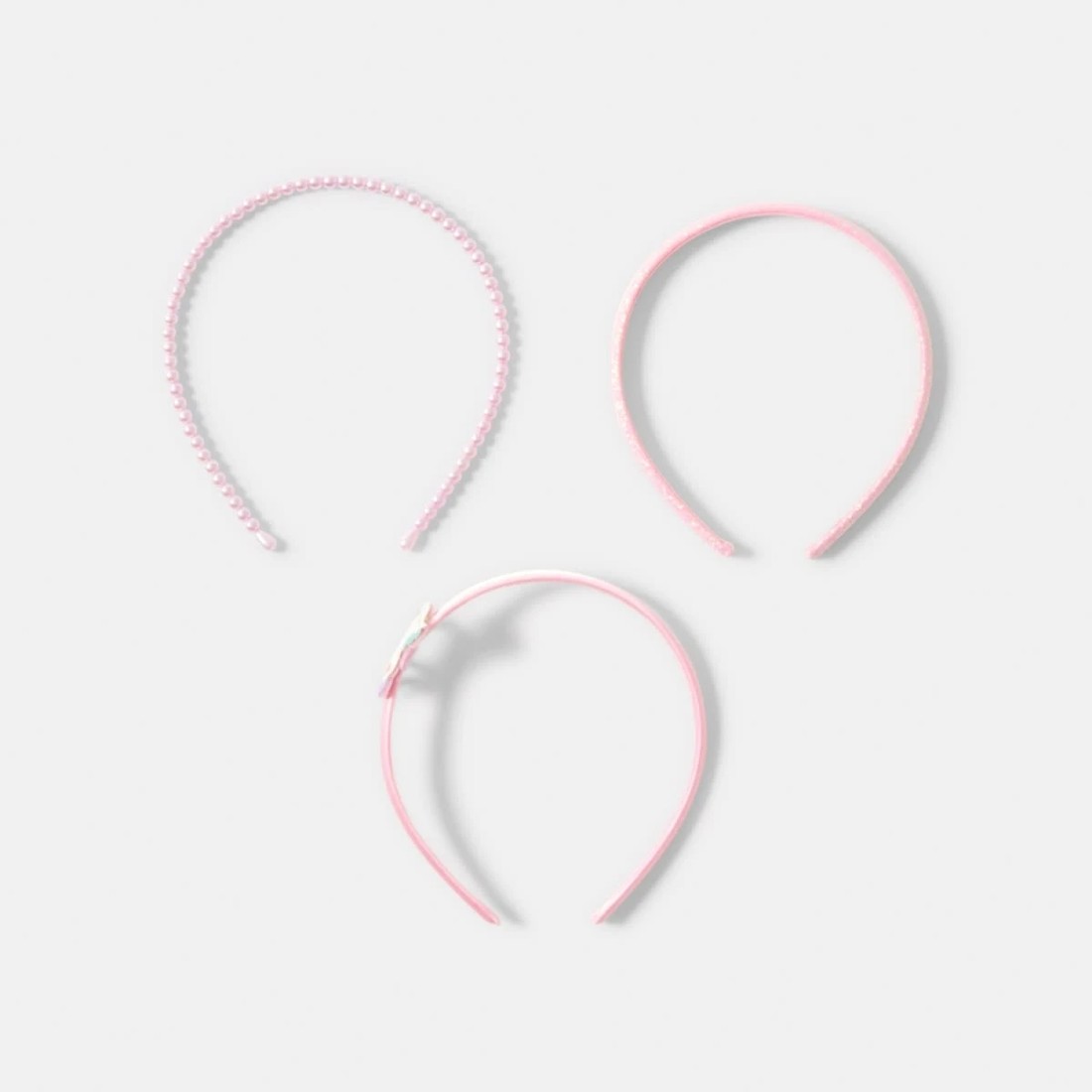 2 3 Pack Unicorn Headbands - Pink, 2 of 4