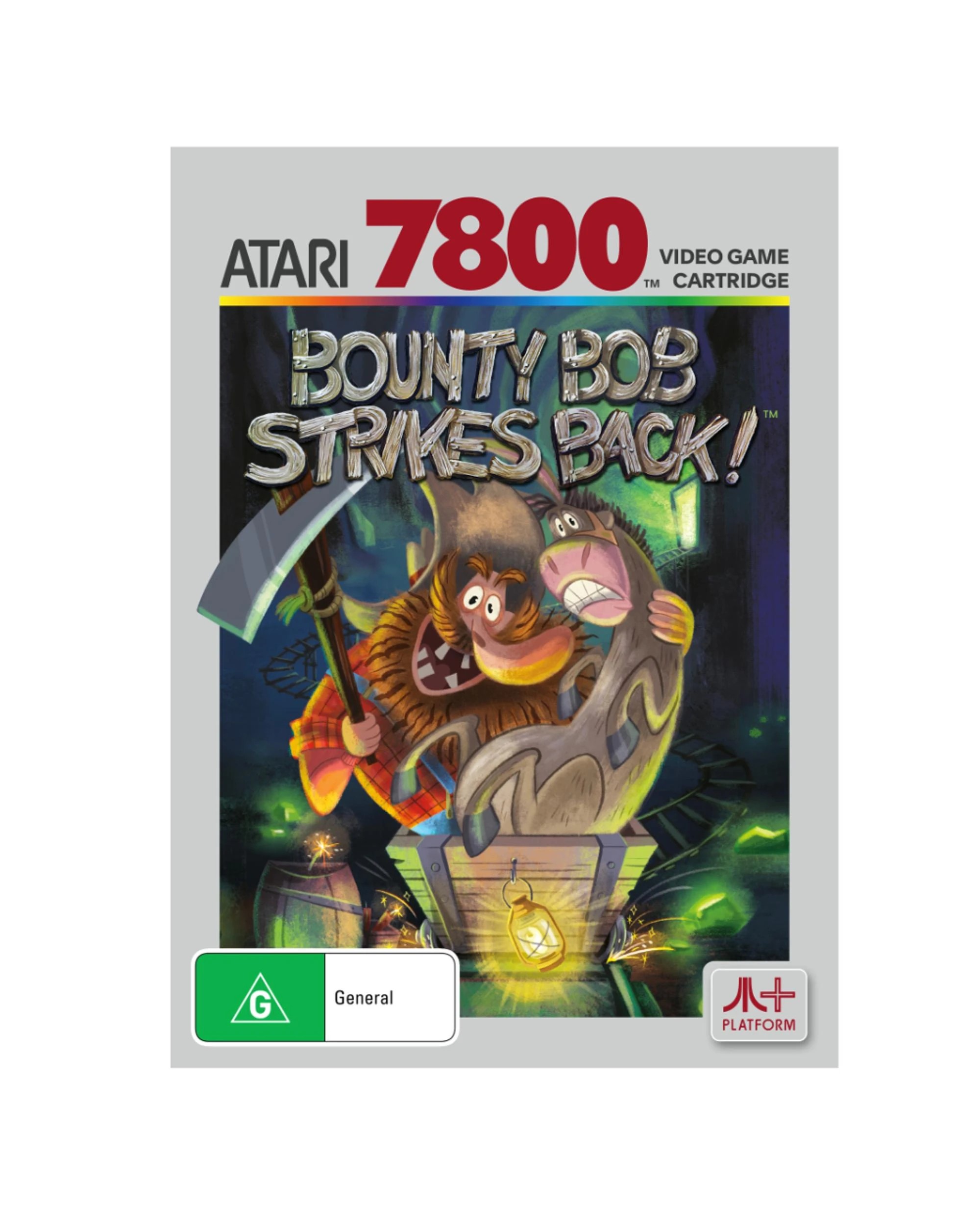3 Atari Bounty BOB Strikes Back 7800, 3 of 7