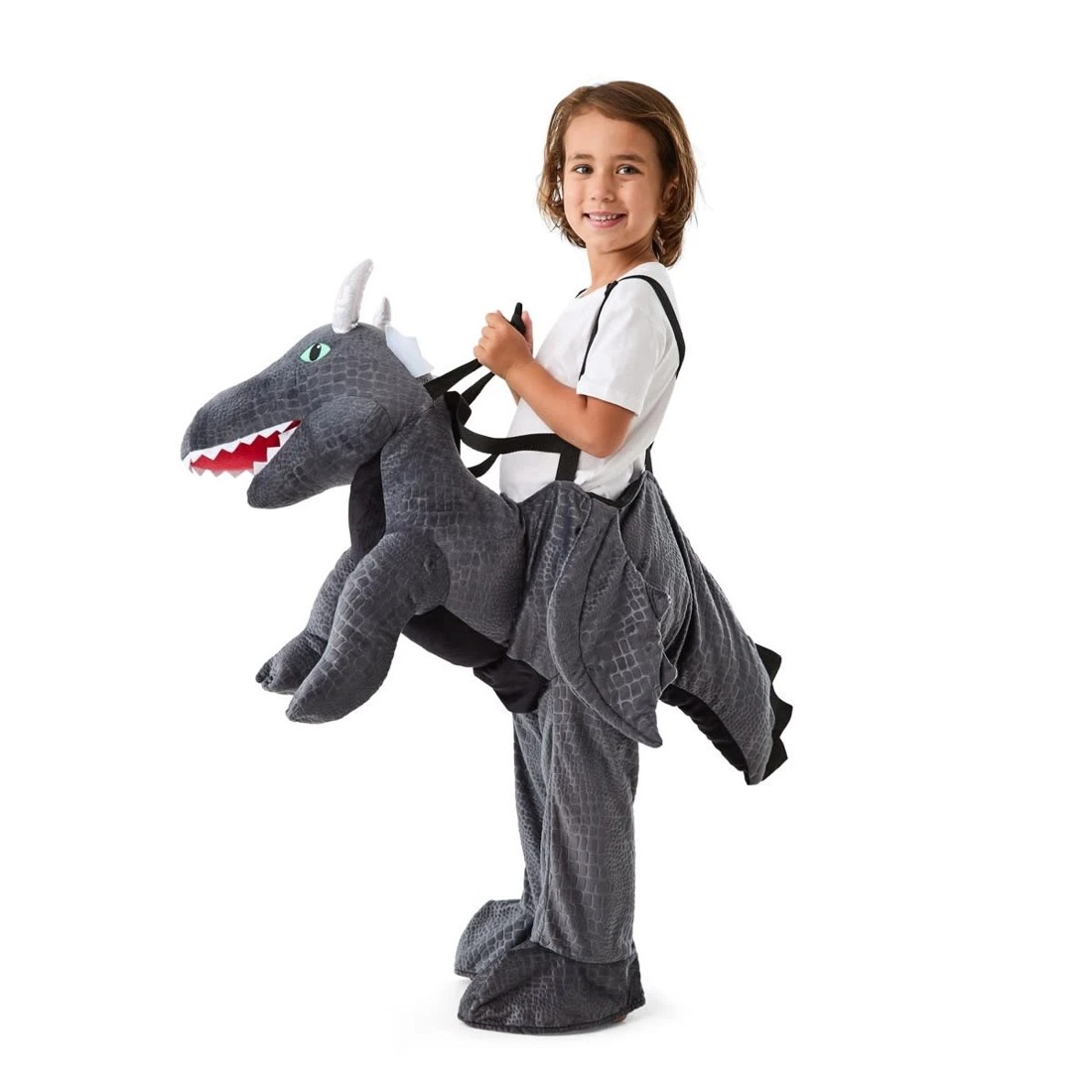 2 Dragon Ride-On Costume - Ages 4-6, 2 of 9