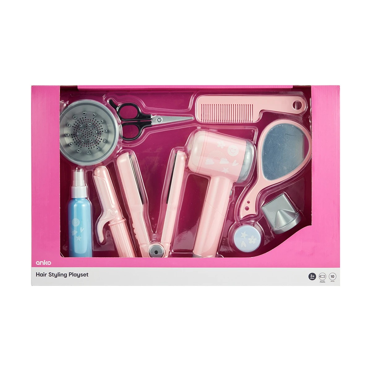 6 10 Piece Hair Styling Playset, 6 of 7