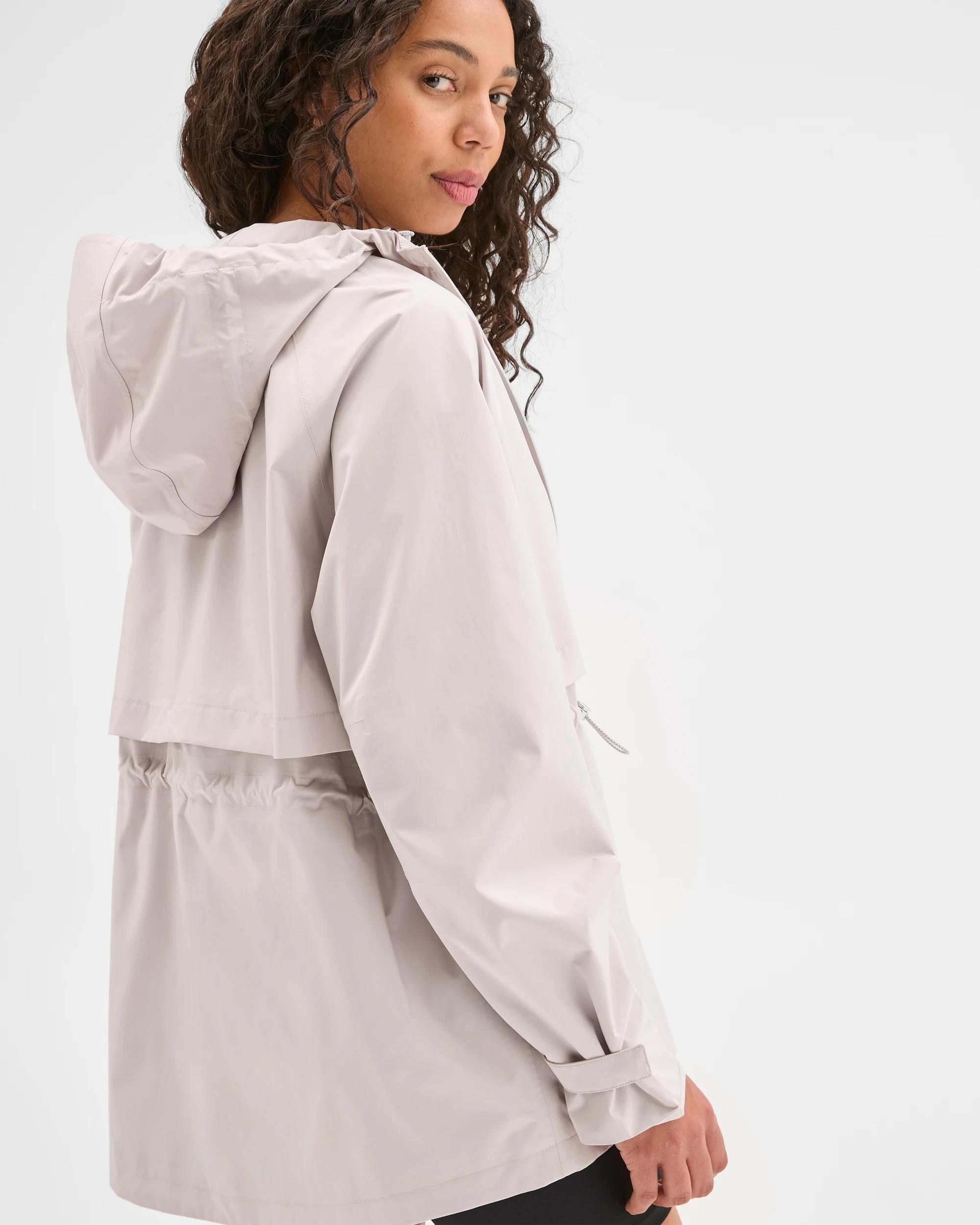 5 Target Woman Waterproof Longline Jacket MIST, 5 of 6