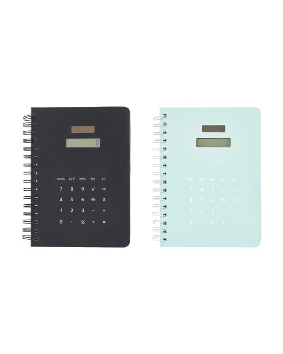 Notebook with Calculator - Assorted
