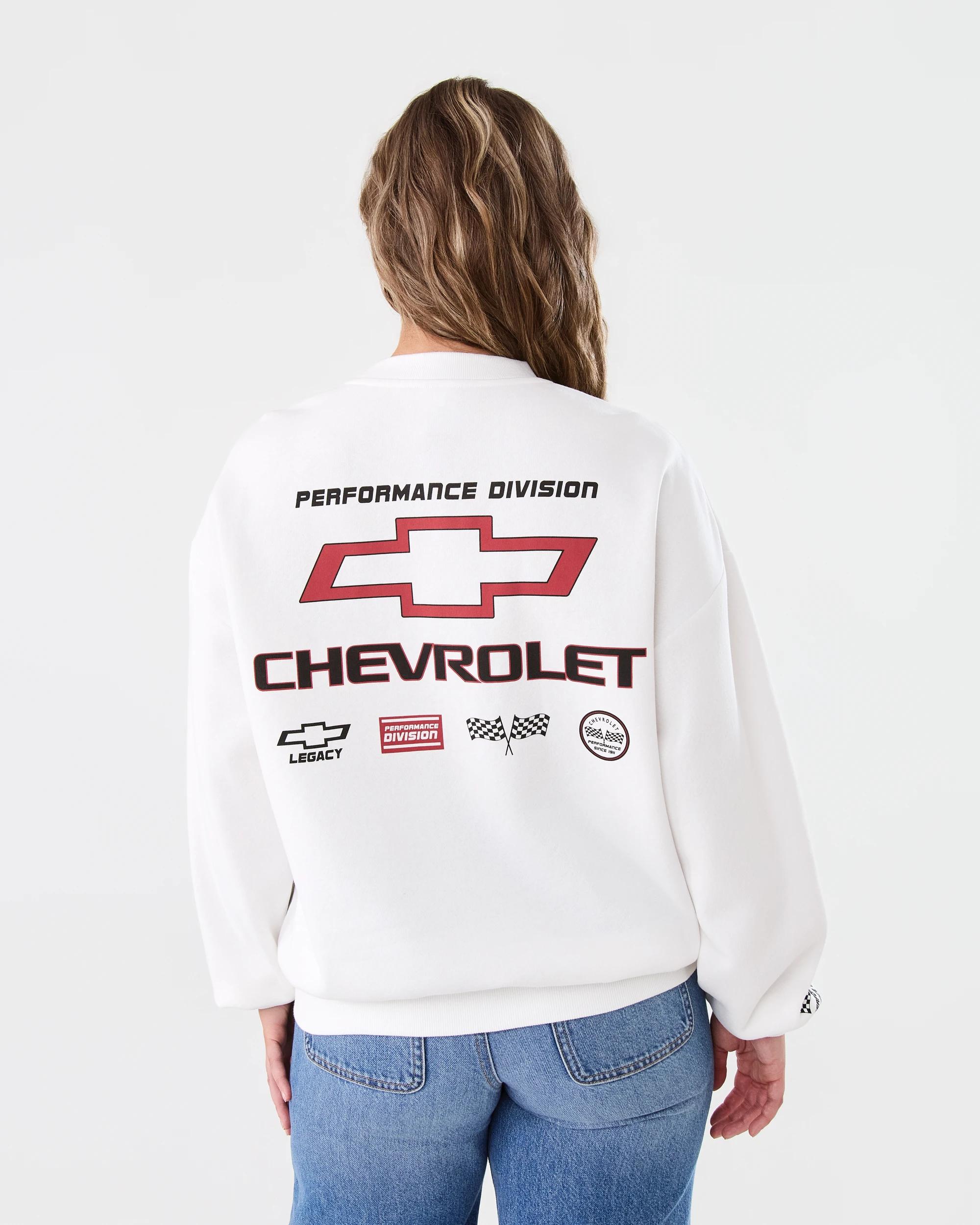 3 Chevrolet License Long Sleeve Sweatshirt Chevrolet, 3 of 9