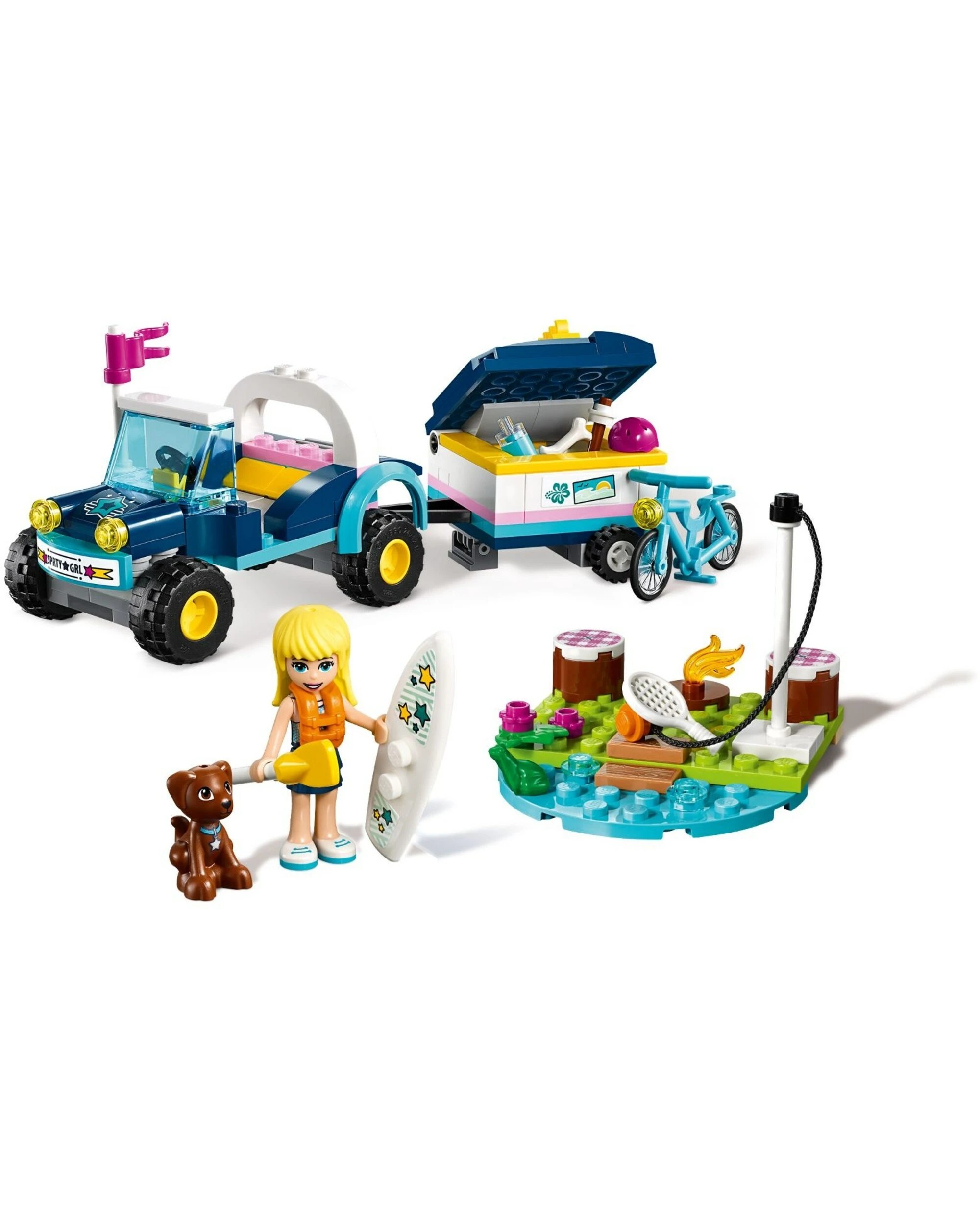 2 LEGO 41364 Friends Stephanie's Buggy & Trailer, 2 of 4