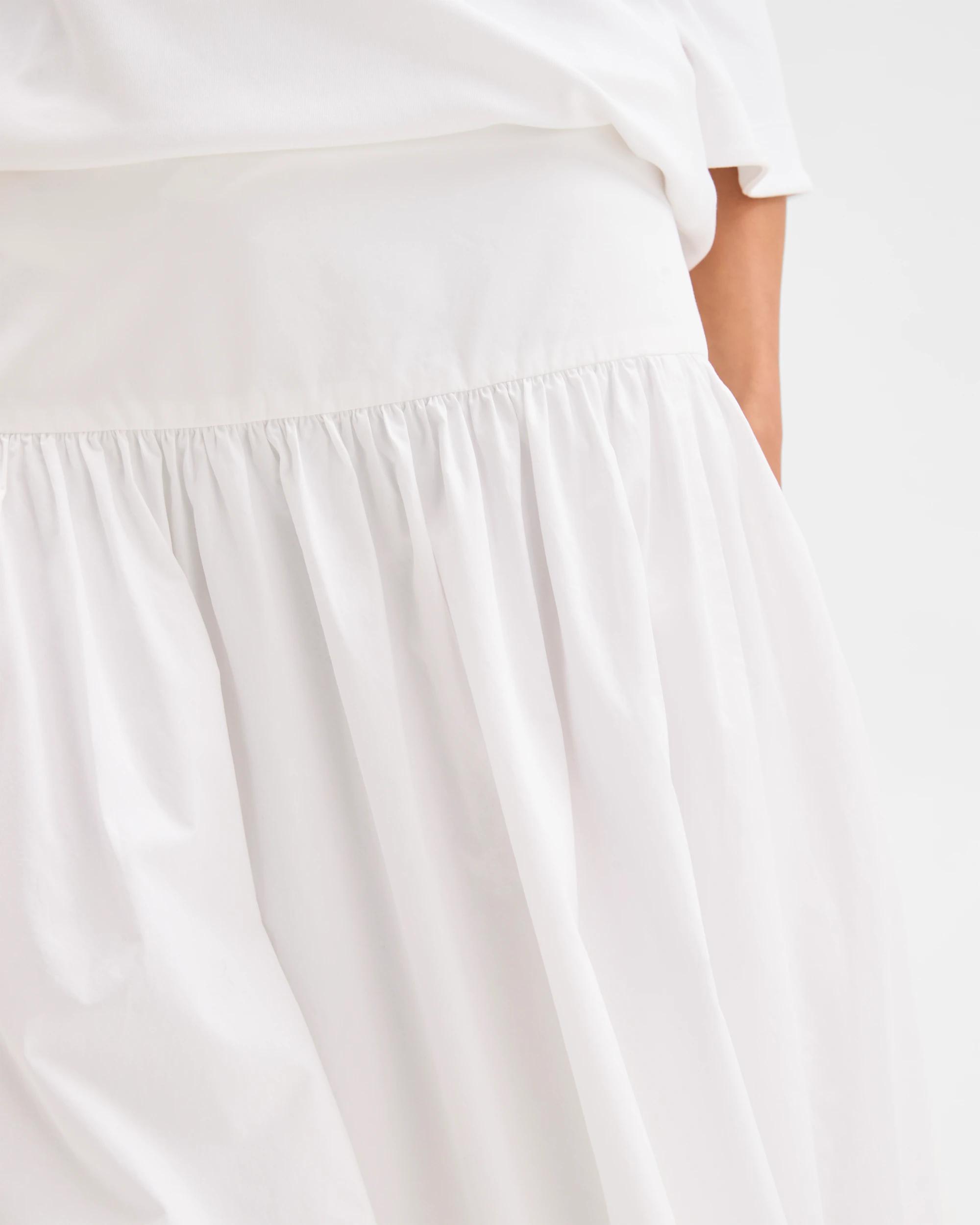 5 Lily Loves Australian Cotton Maxi Skirt LILY WHITE, 5 of 6