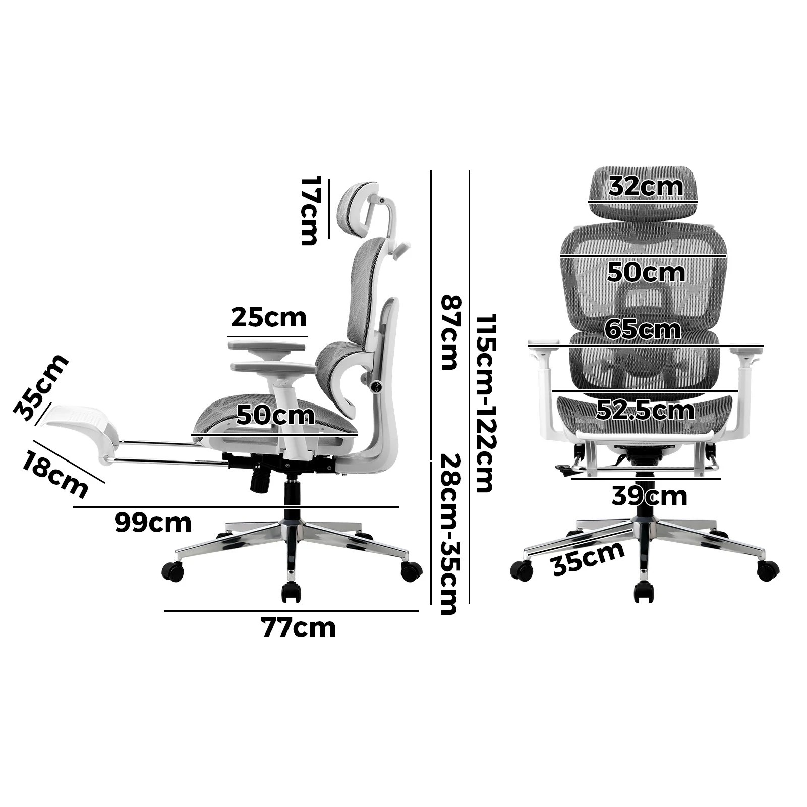 10 Oikiture Ergonomic Office Chair
 - Multi, 10 of 10