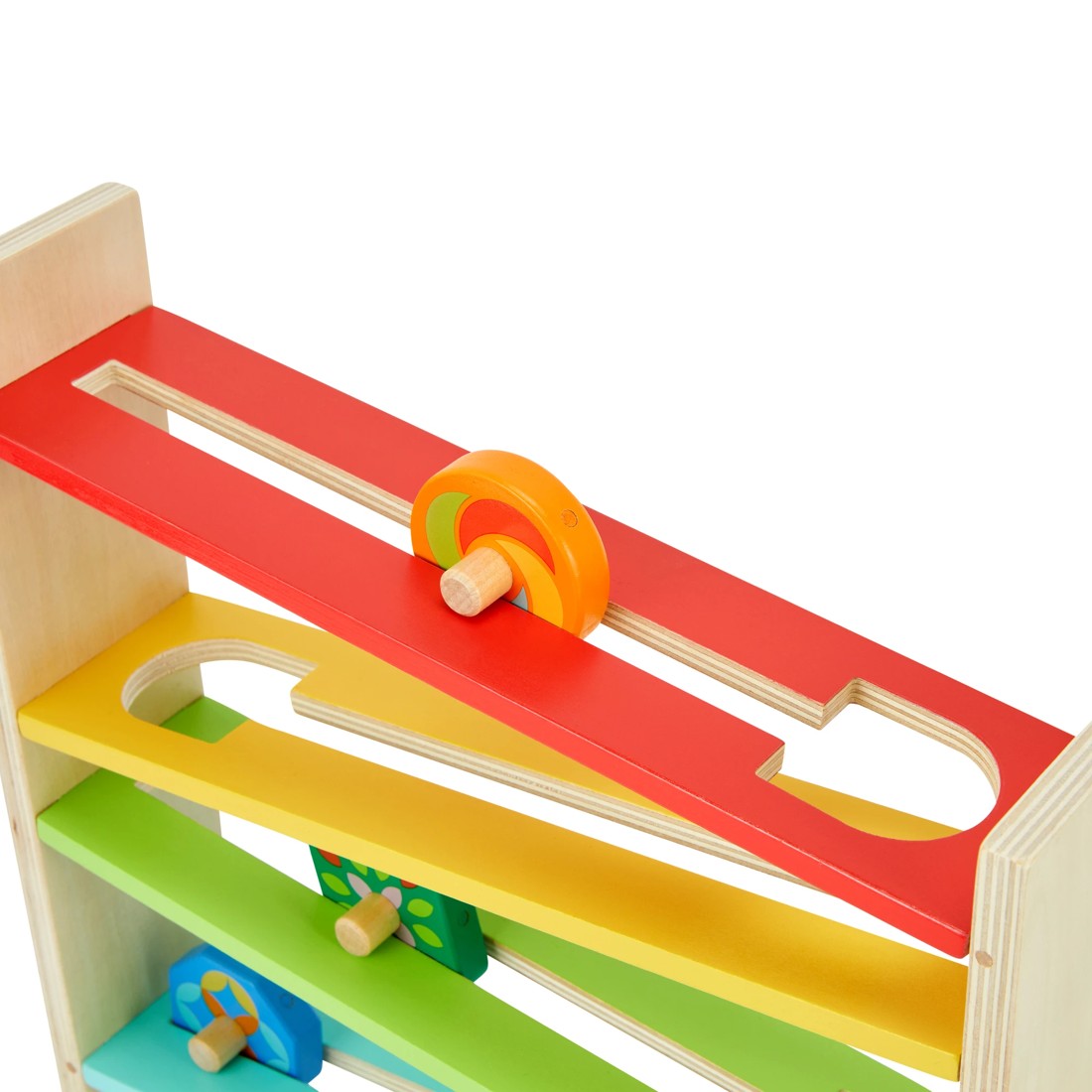 5 Wooden Play Gyroscope Ramp, 5 of 9