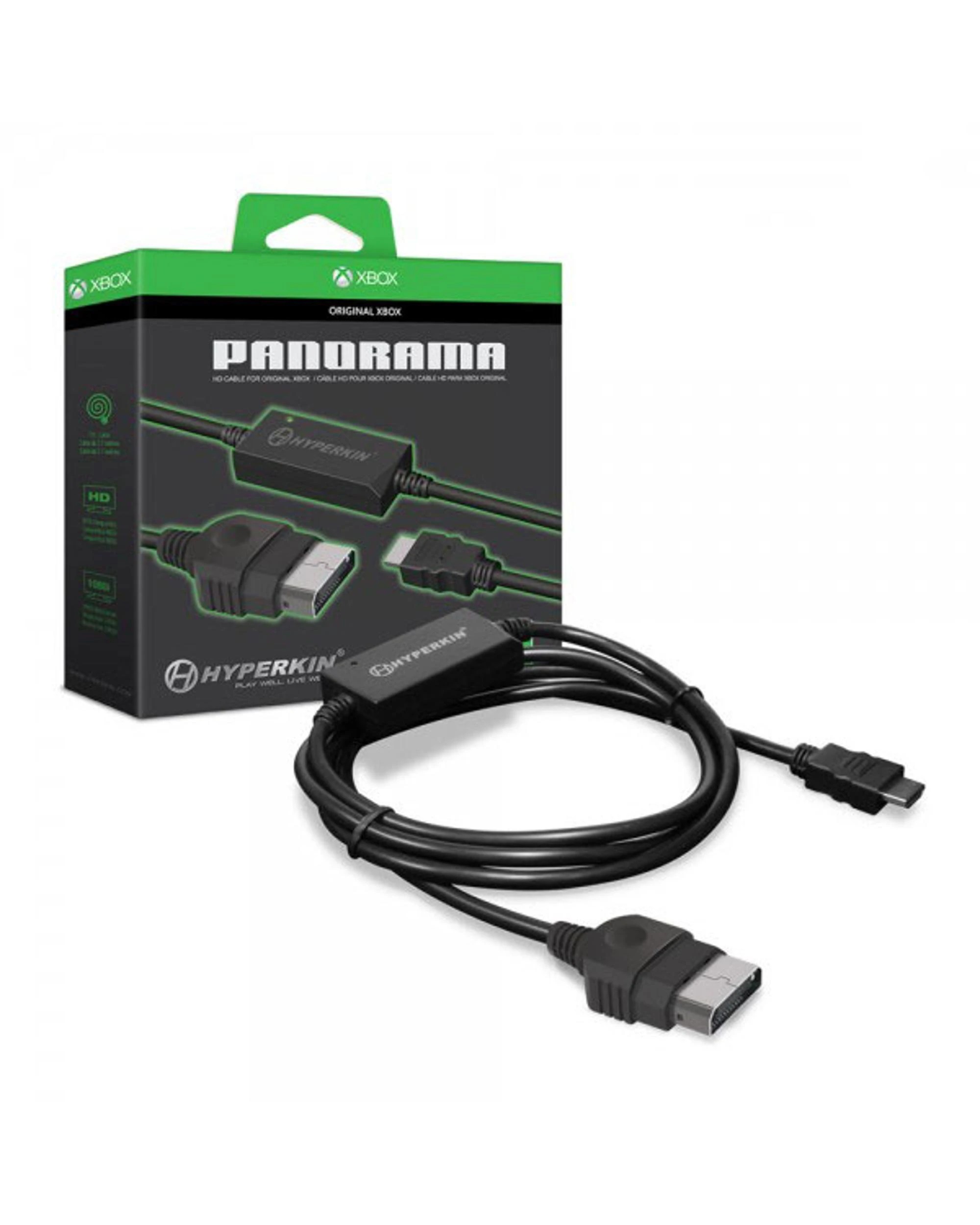 1 Hyperkin Panorama HD Cable for Original Xbox - Black, 1 of 3