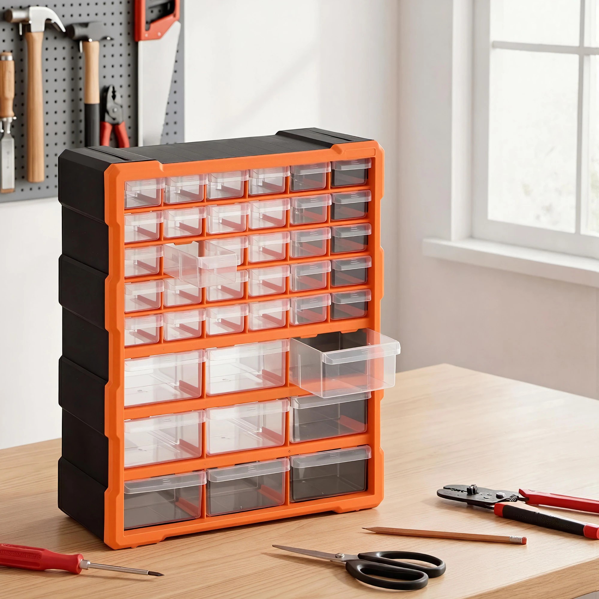 5 Giantz 39-Drawer Tool Storage Cabinet Anti-Drop Hardware Organizer - Multi, 5 of 9
