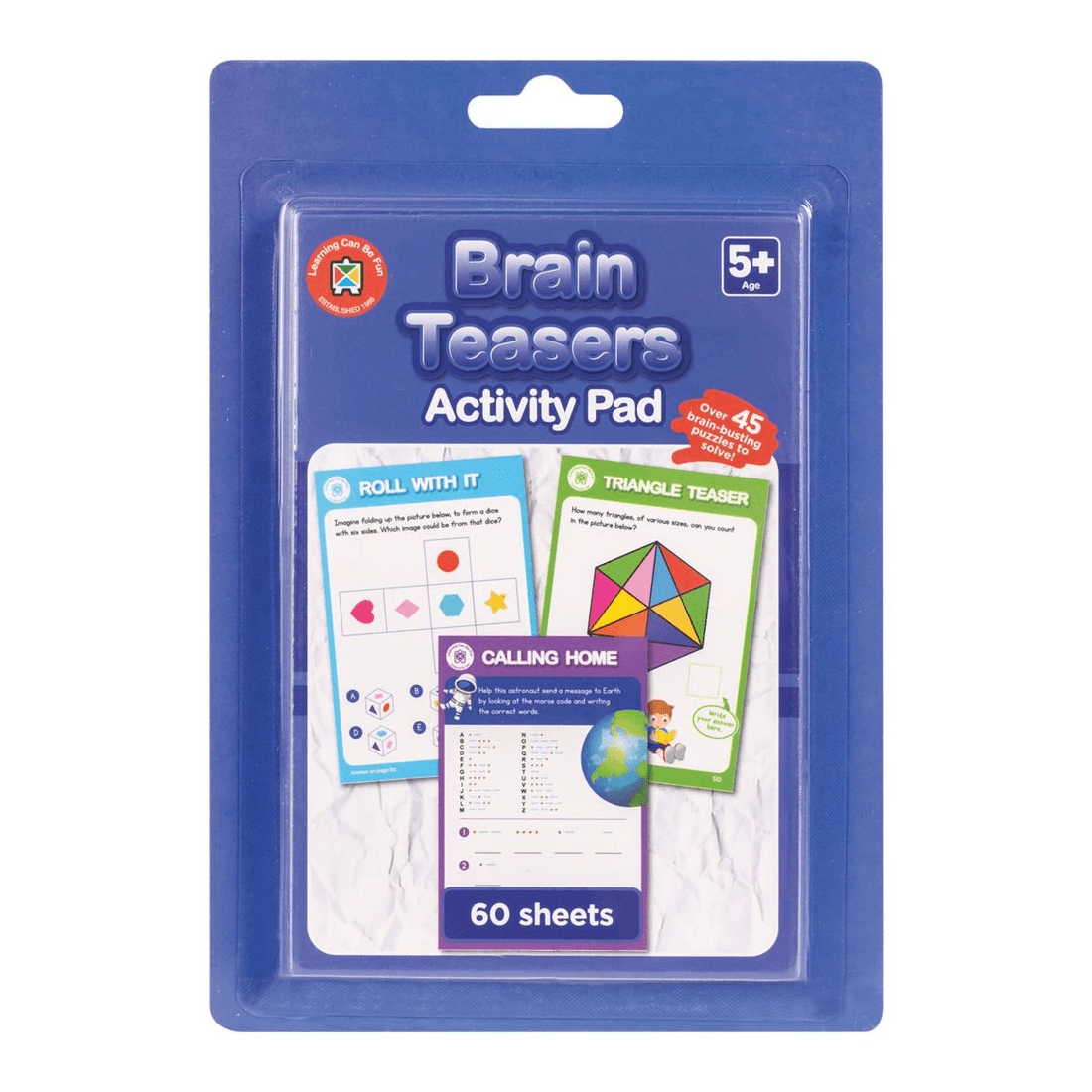 1 Learning Can Be Fun Brainteasers Activity Pad, 1 of 5
