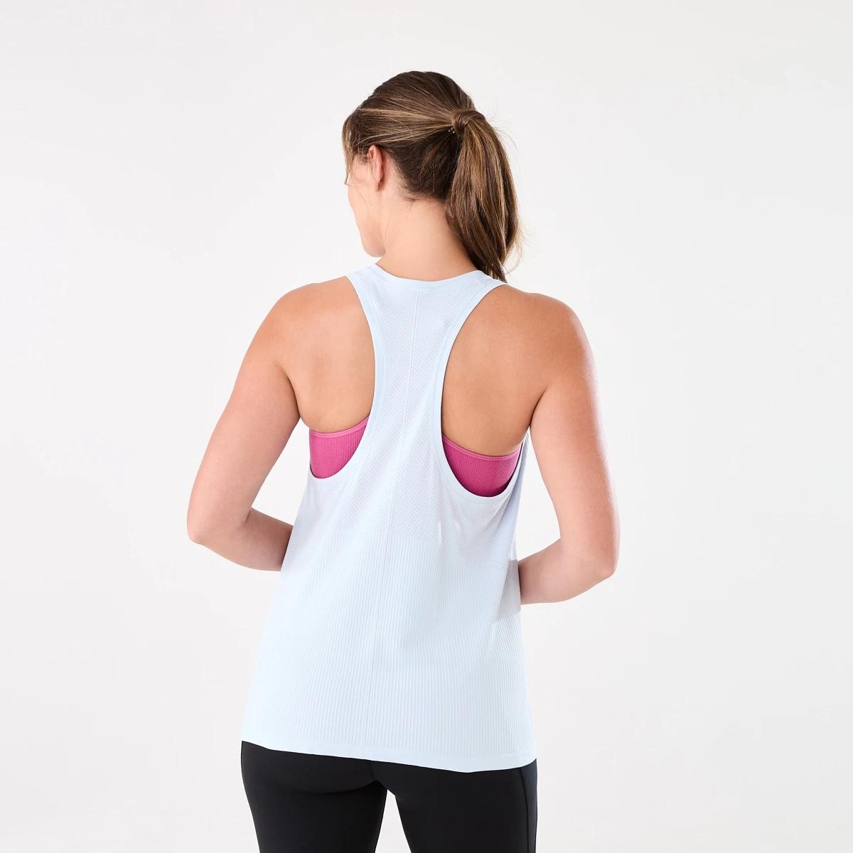 3 Active Womens Seamfree Core Tank SPINDLE BLUE, 3 of 7