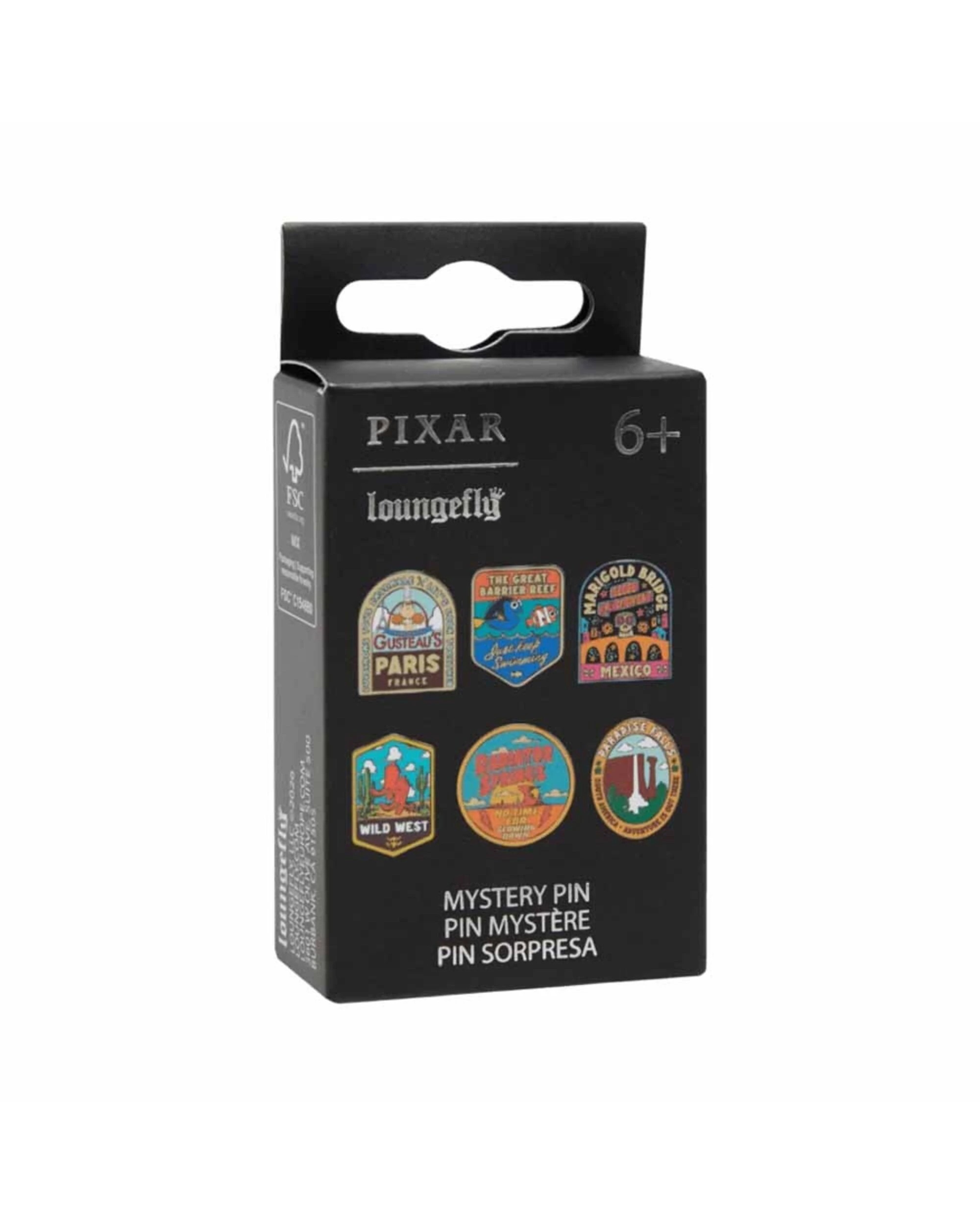 1 Pixar - National Parks Mystery Pin Badge Blind Box (Single Box), 1 of 2