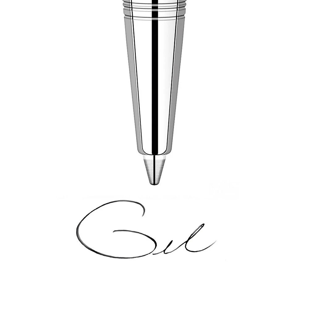 4 Parker Gel Ink Refill Black, 4 of 9