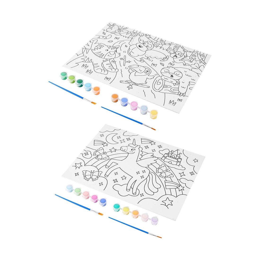 2 Paint by Numbers Canvas - Assorted, 2 of 10