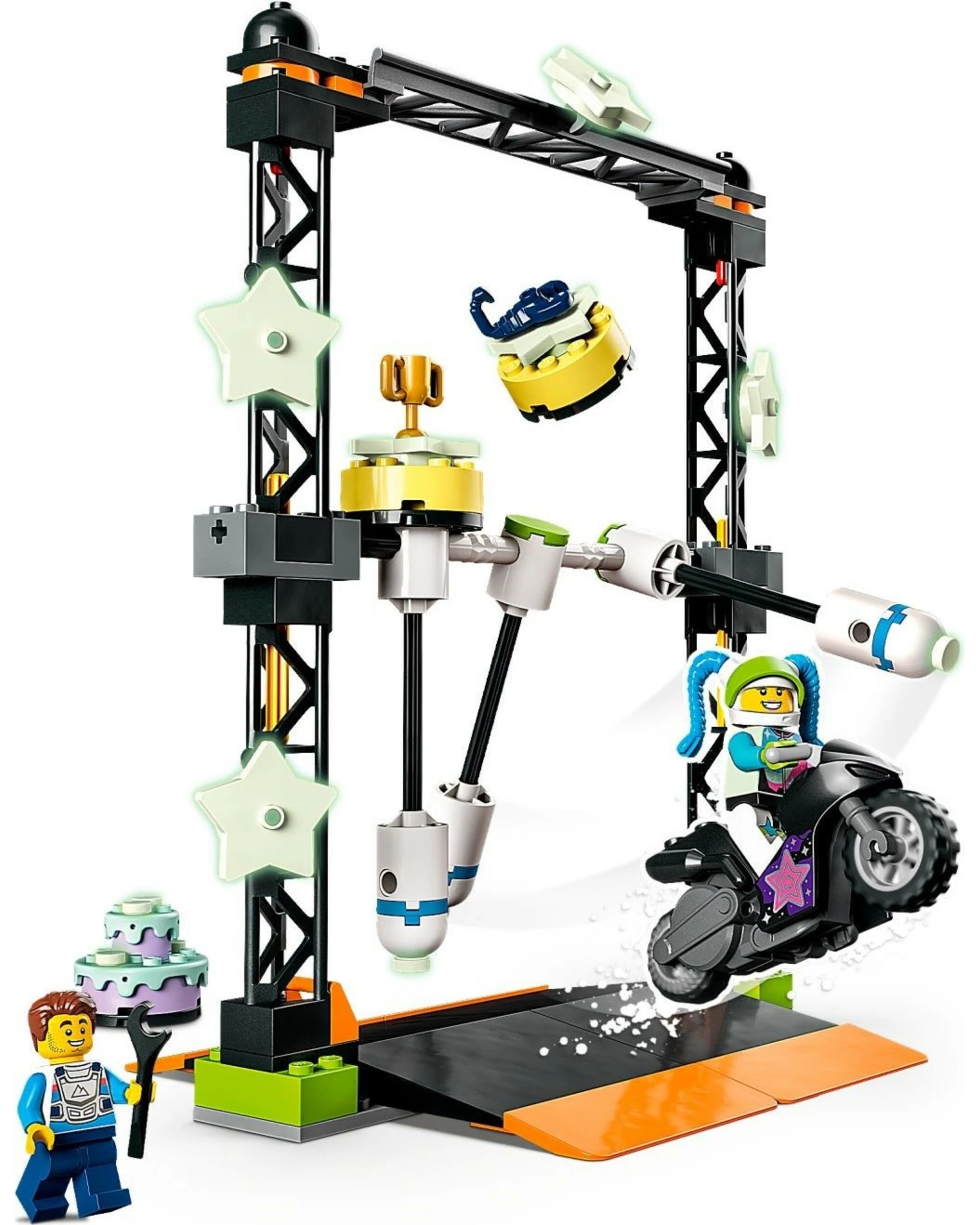 2 LEGO City 60341 The Knockdown Stunt Challenge, 2 of 5