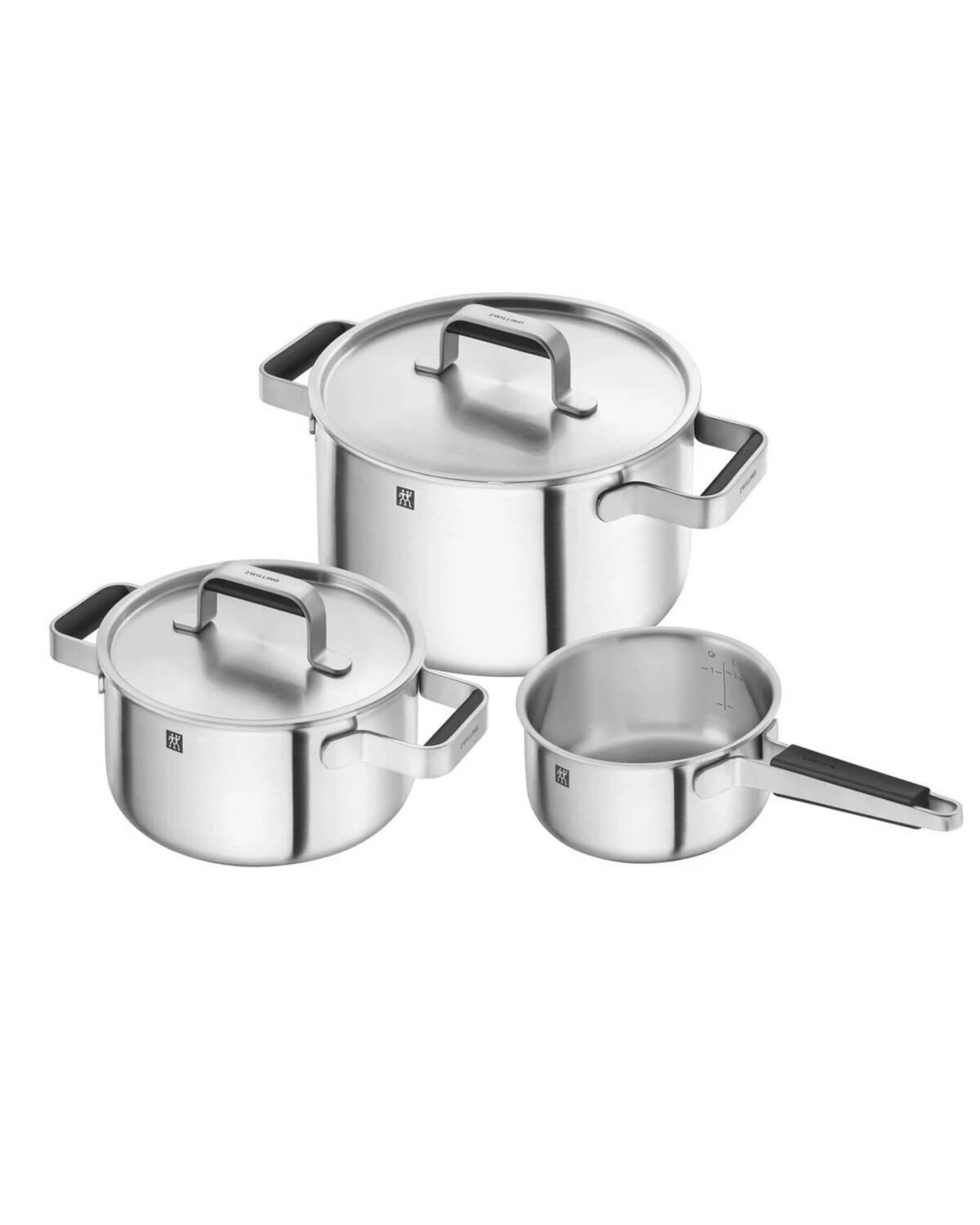 1 Zwilling Pure 3 Piece Stainless Steel Cookware Set, 1 of 1