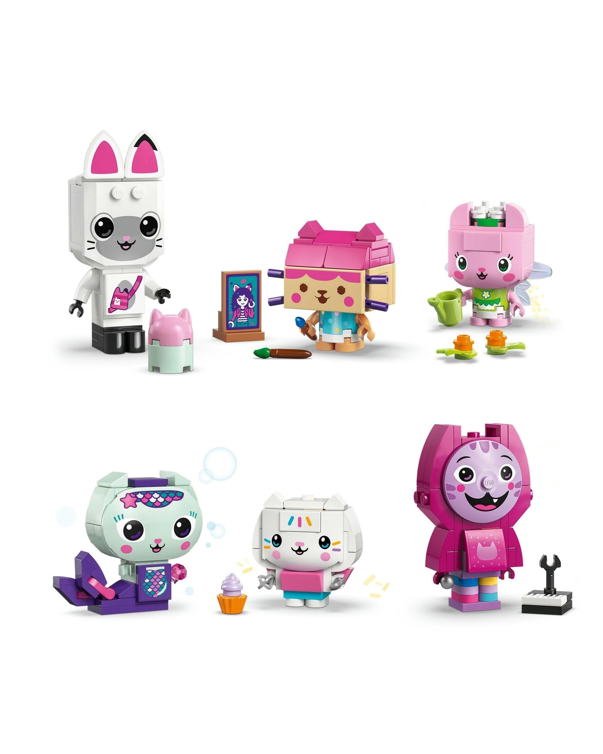 4 LEGO Gabby's Dollhouse: Gabby's Brick-Built Cat Friends - 11215, 4 of 10