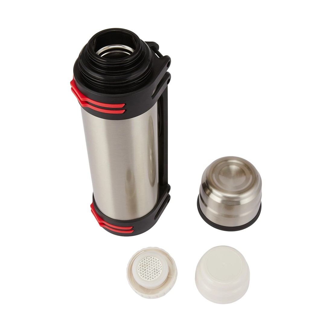 4 1.5L Silver Vacuum Flask, 4 of 8
